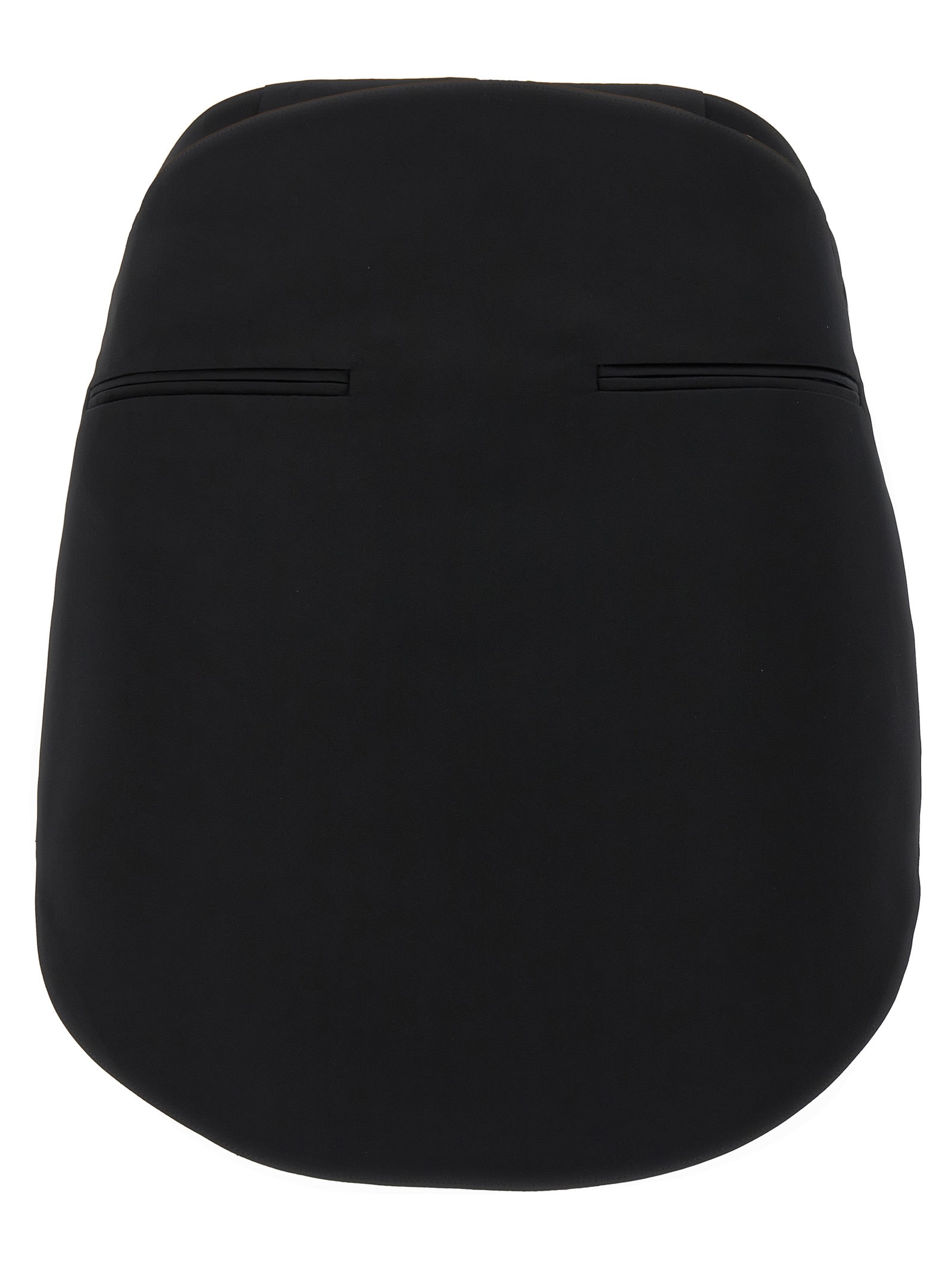 Courrèges circle Satin Skirt
