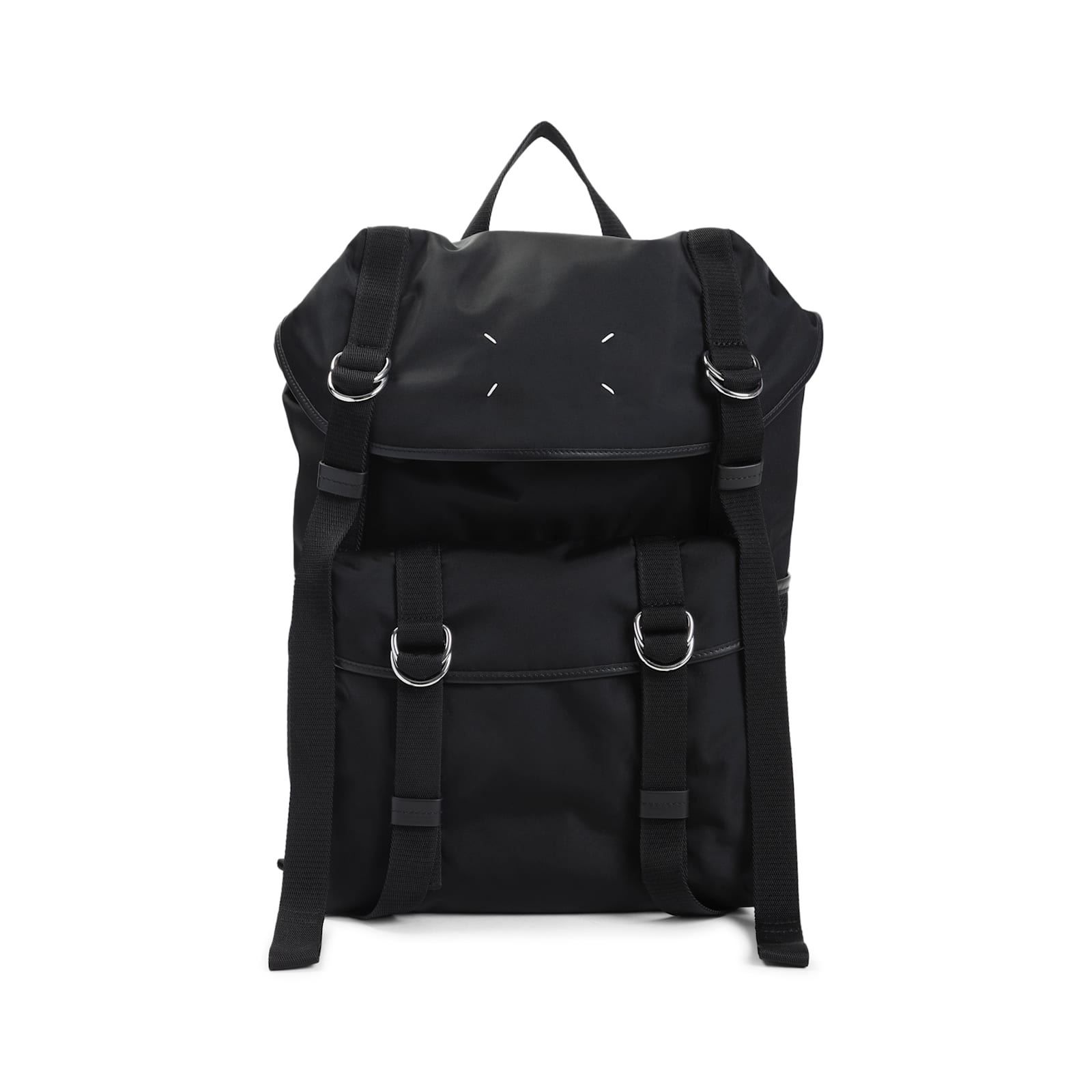 Maison Margiela Medium High-tech Backpack In Black