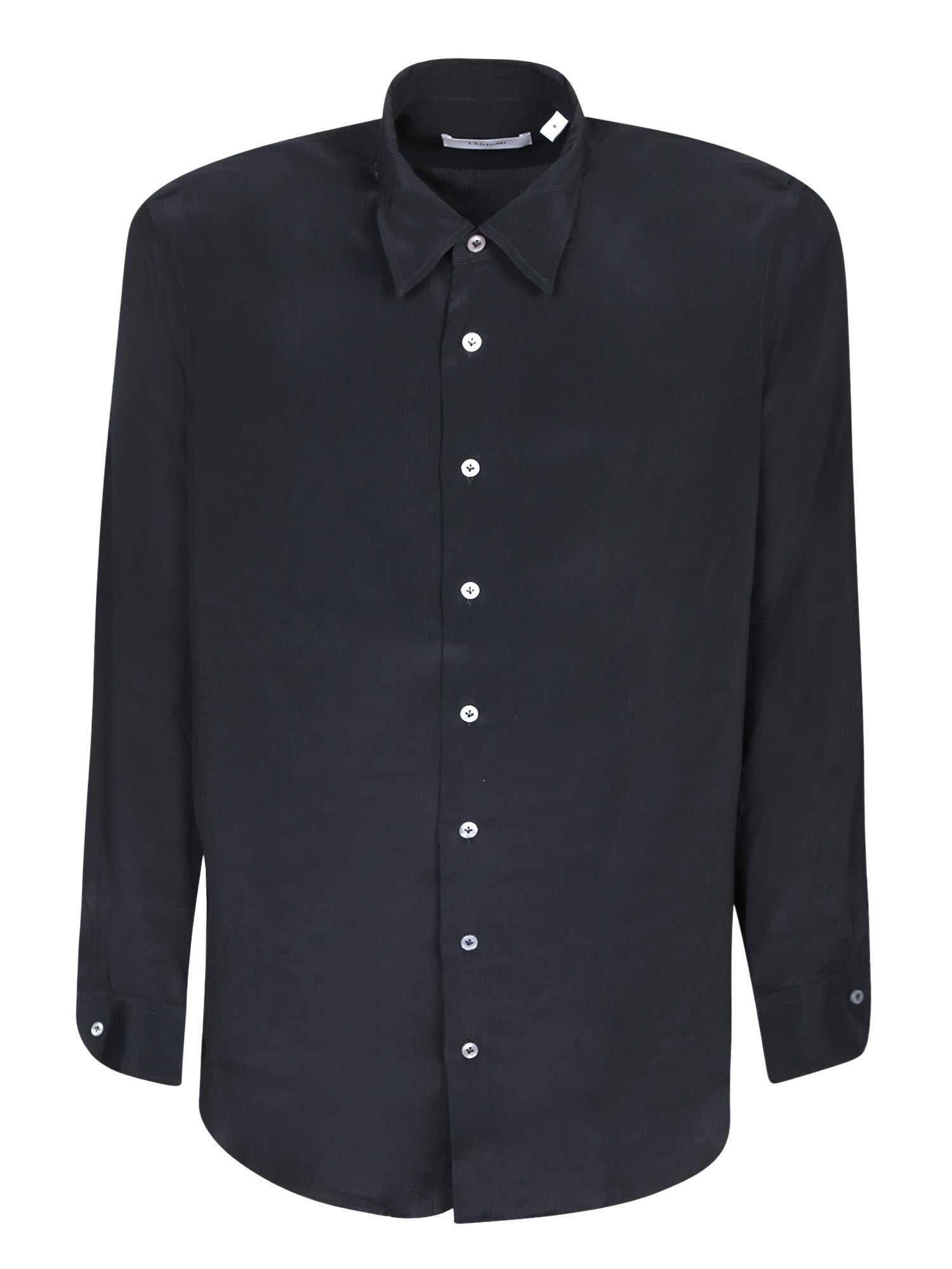 Shop Lardini Ted Black Shirt