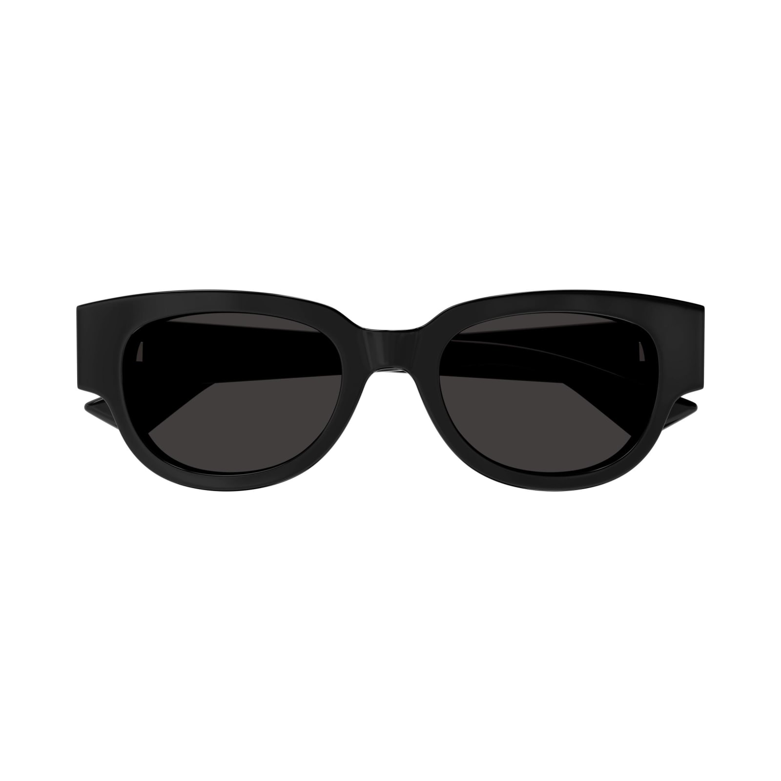 Shop Bottega Veneta Sunglasses In Nero/grigio