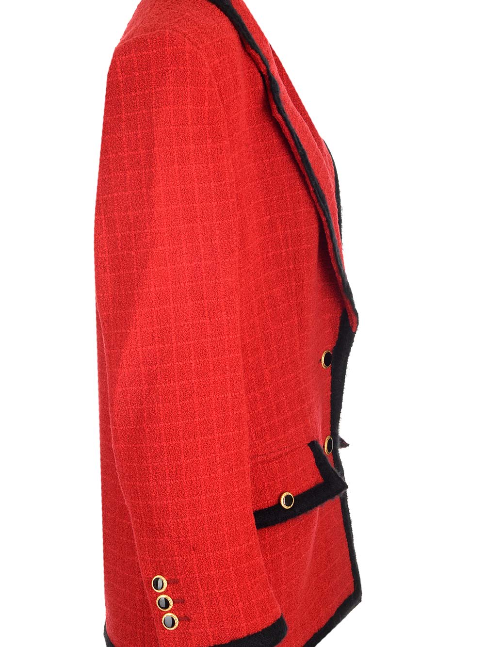 Shop Alessandra Rich Oversized Blazer In Red