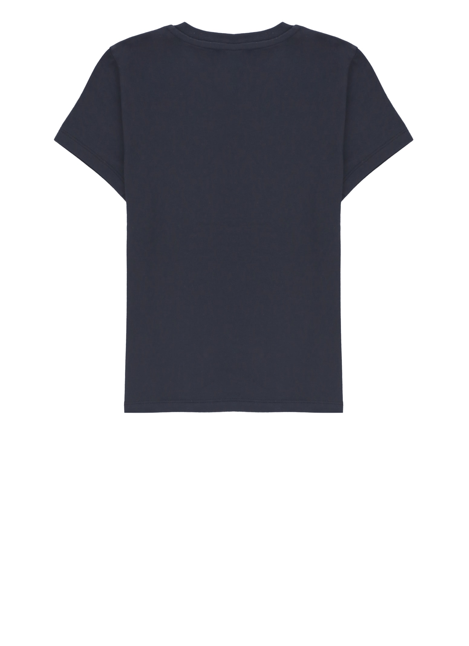 Moncler Logoed T-shirt In Black