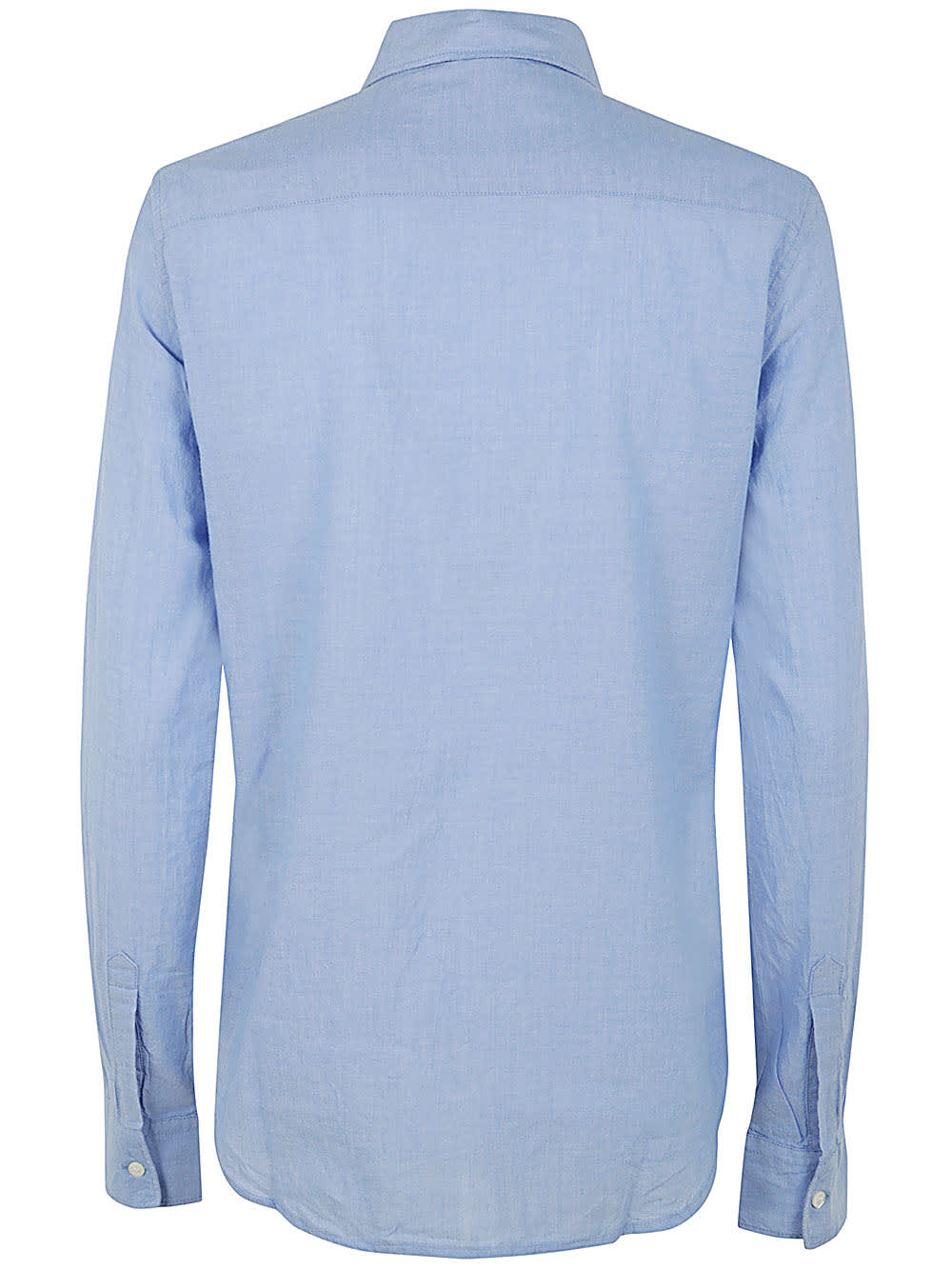 Shop Aspesi Mod 5422 Shirt In Sky Blue