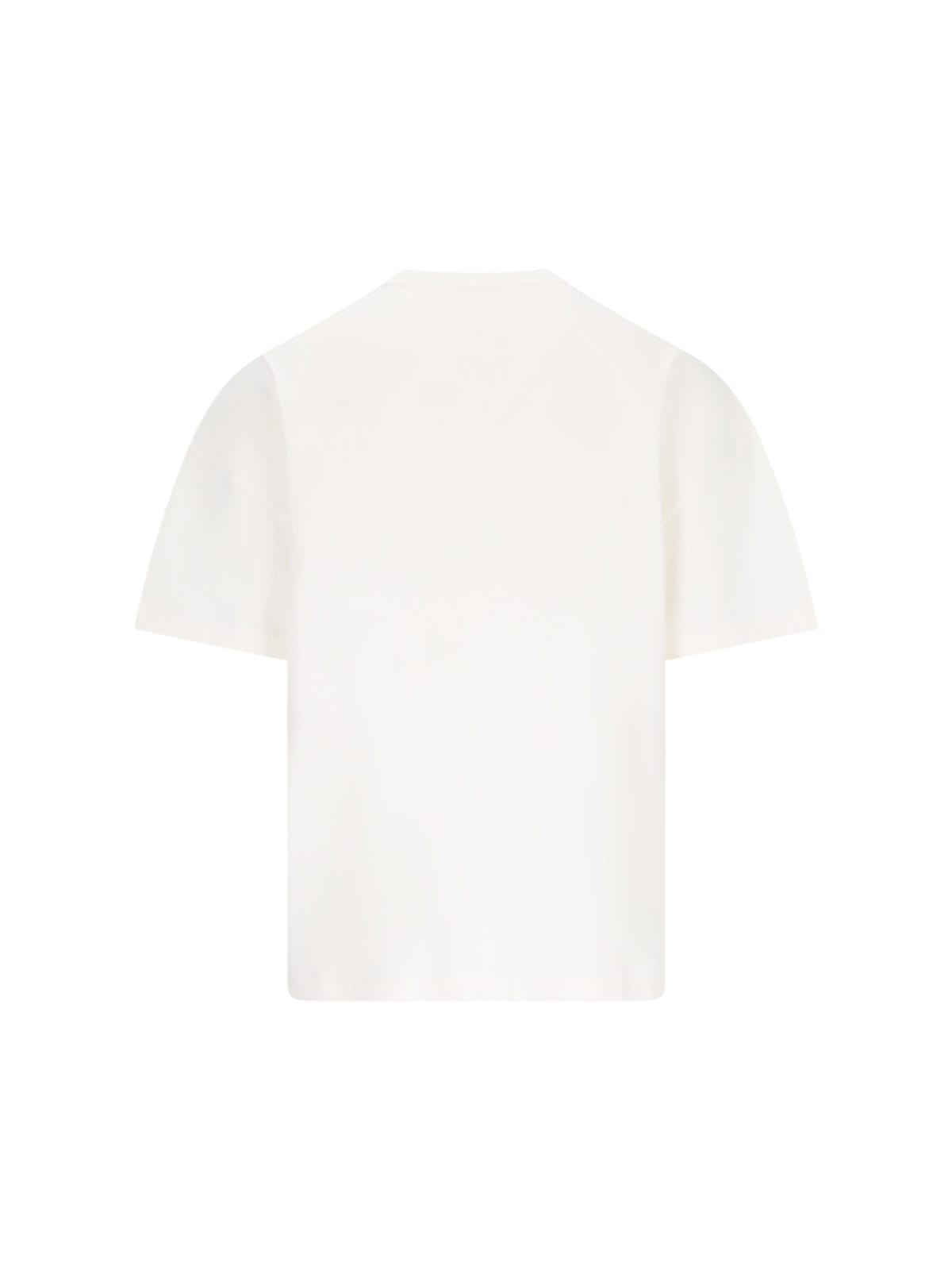 Shop Jil Sander Logo Print T-shirt In White