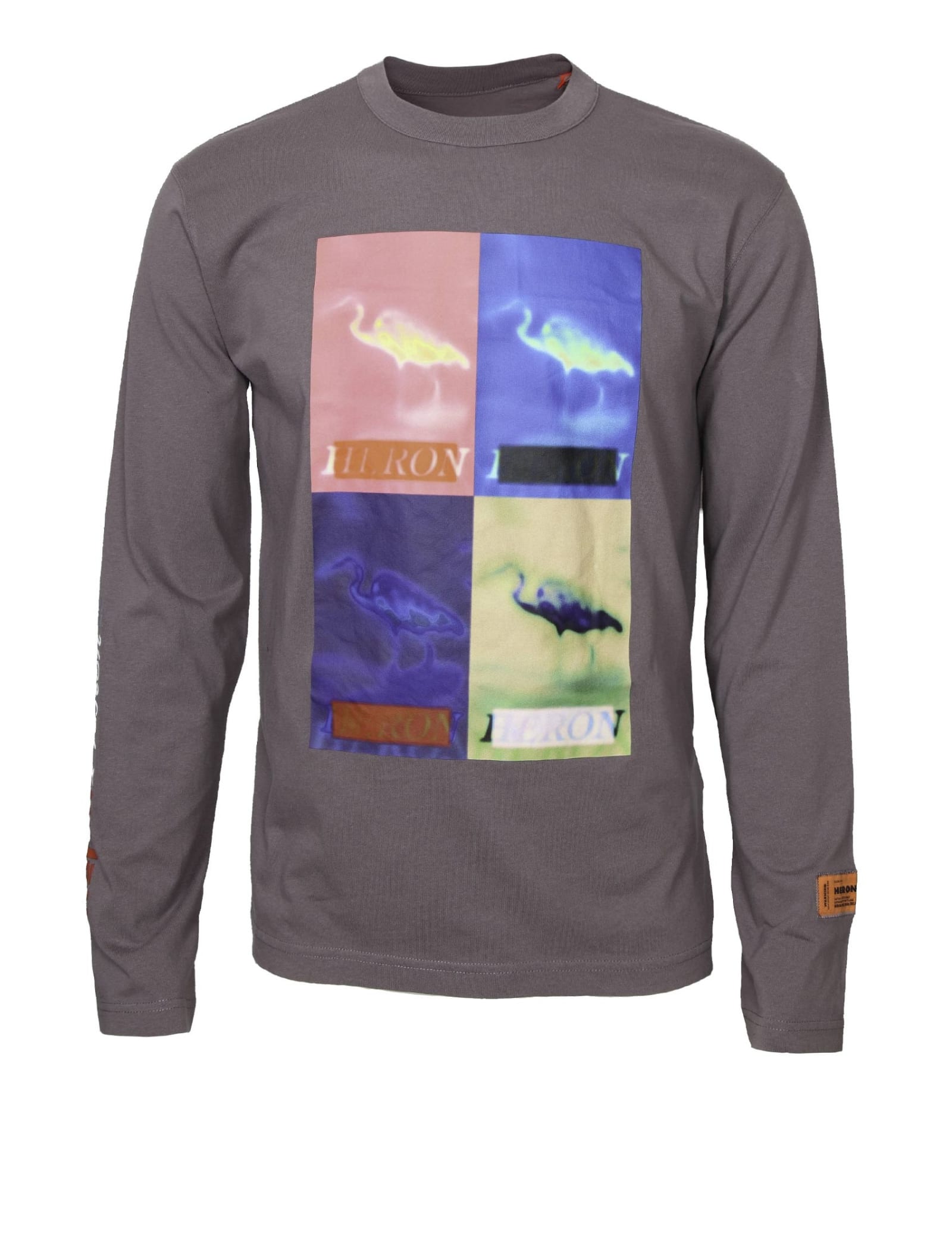 HERON PRESTON Sweater With Graphic Print On The Front