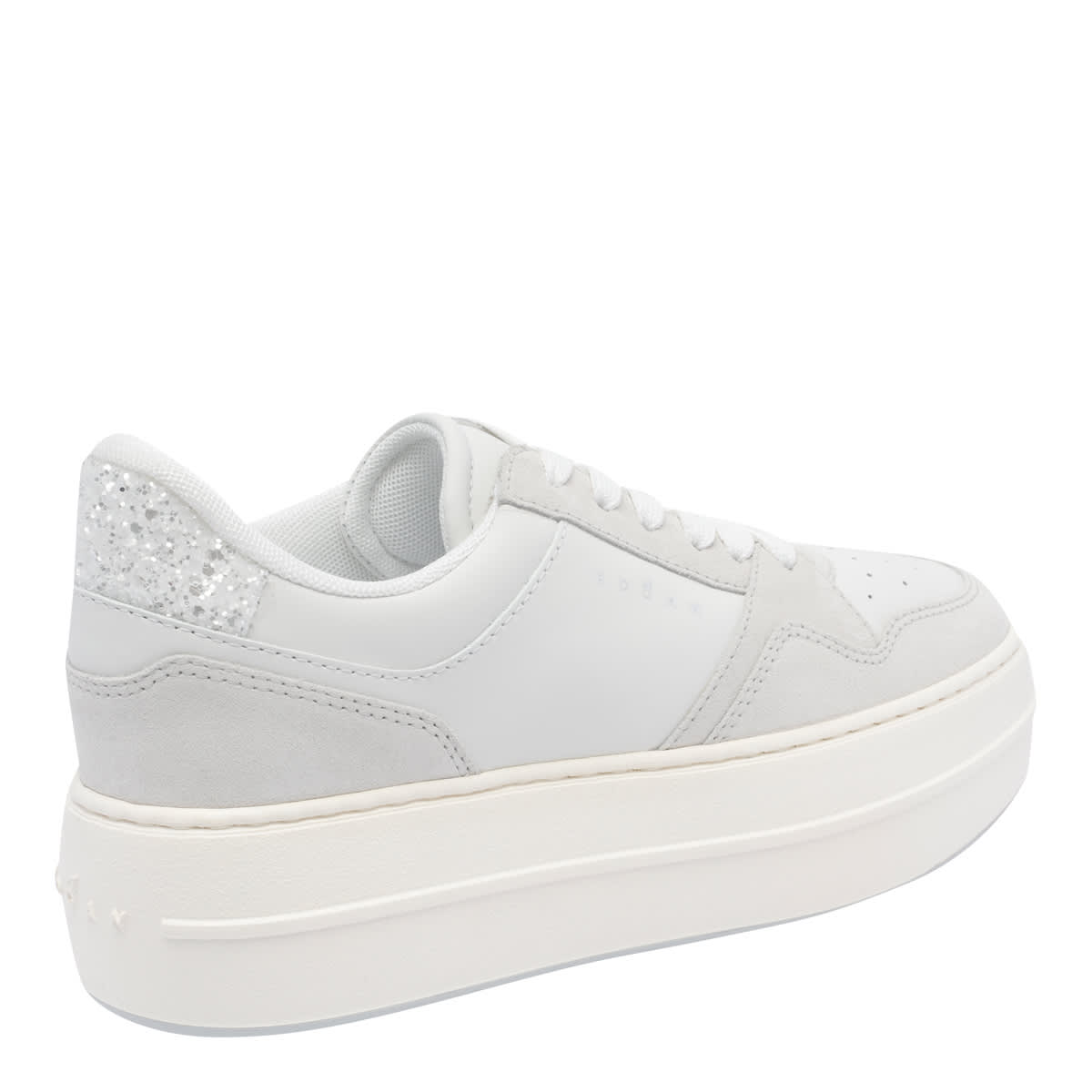 Hogan Skyscraper Logo Printed Lace In White