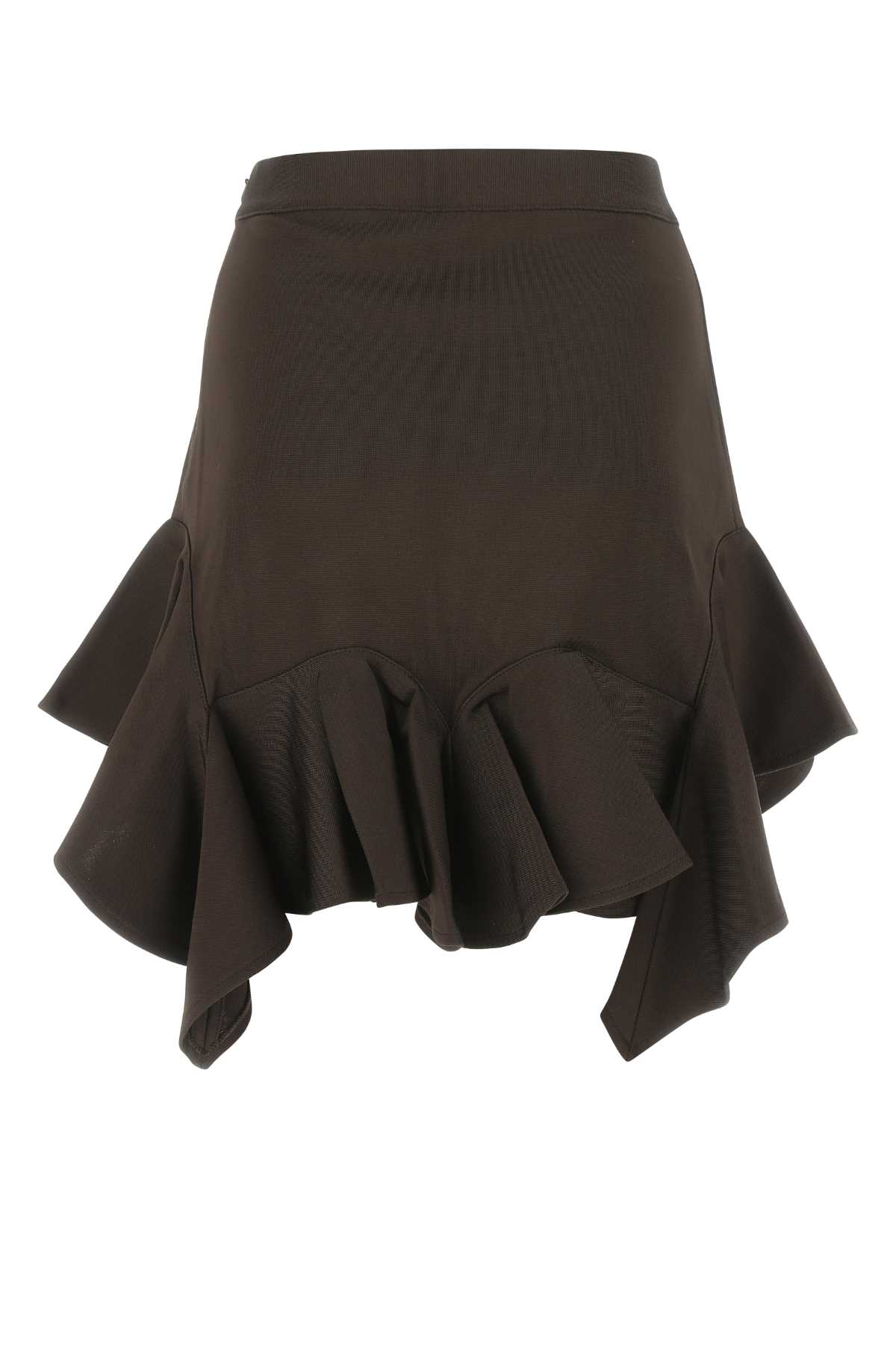Givenchy Brown Viscose Skirt In 200