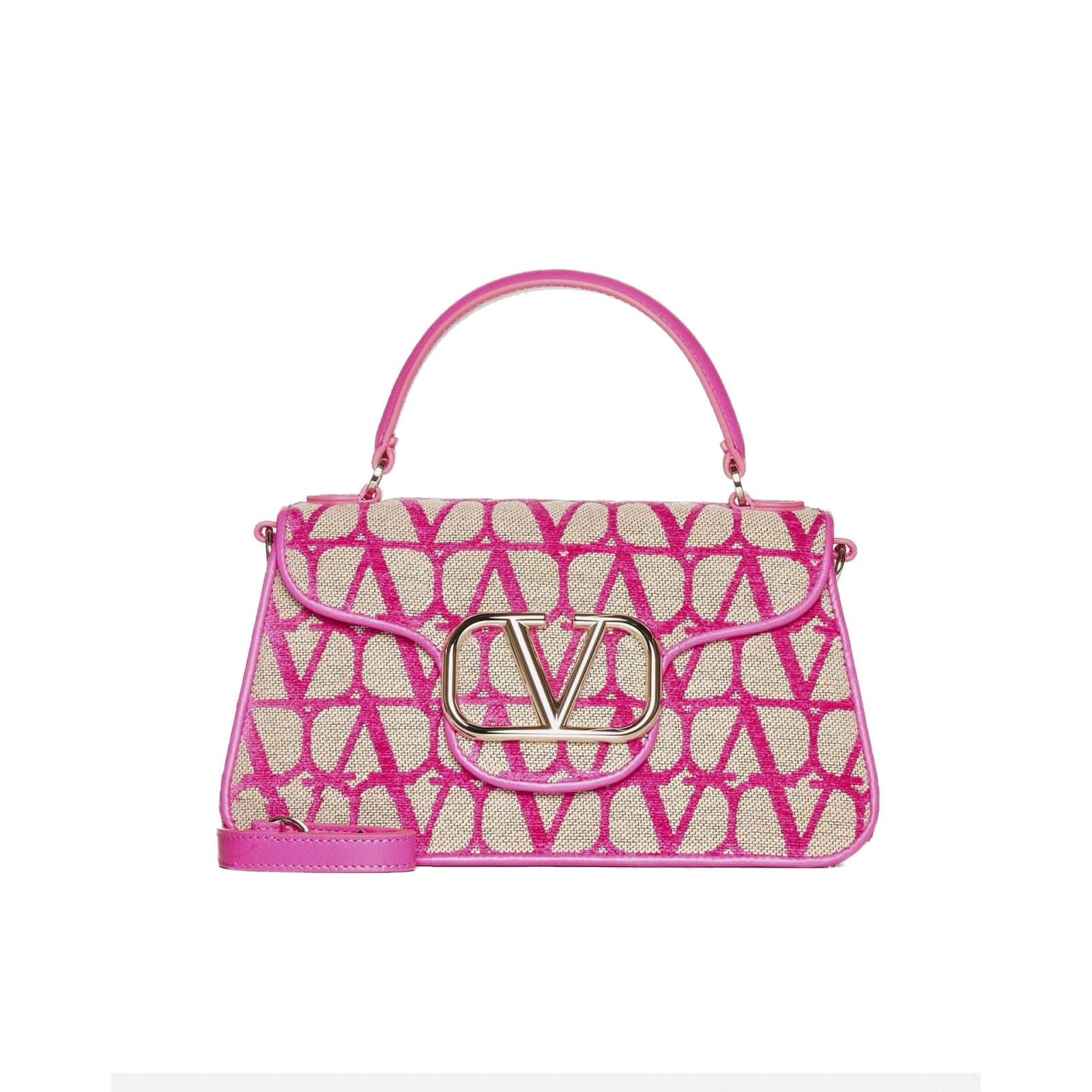 Valentino Garavani Garavani Small Top Handbag In Pink