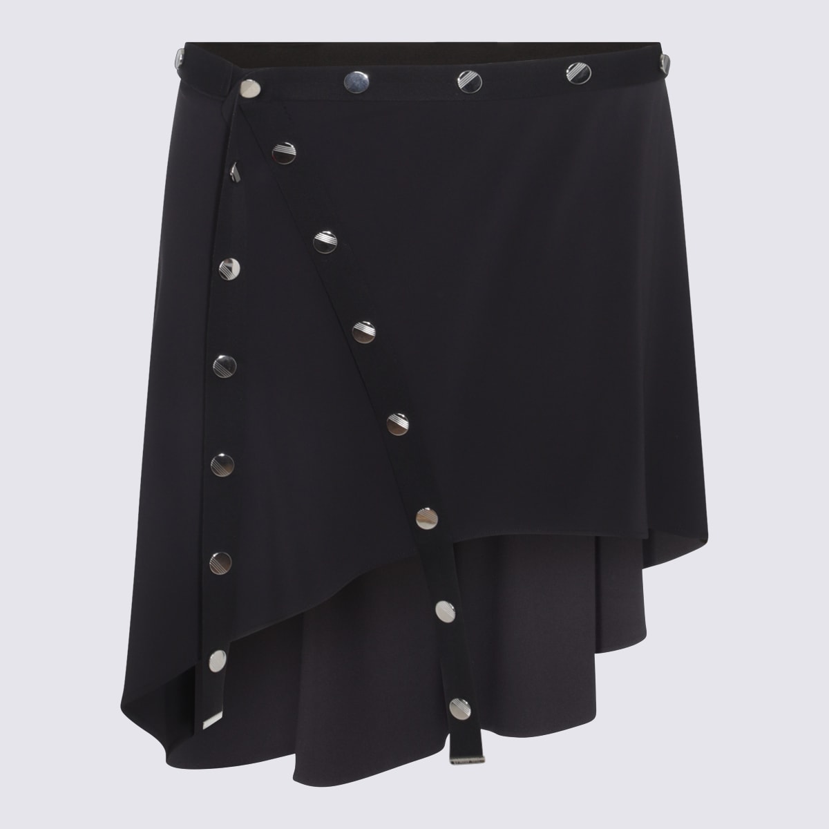 Shop Attico Black Mini Skirt
