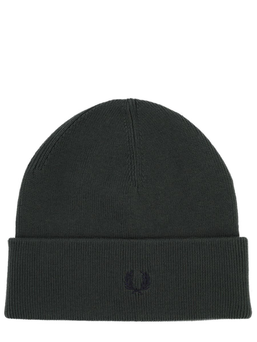Fred Perry Cap With Logo In Green