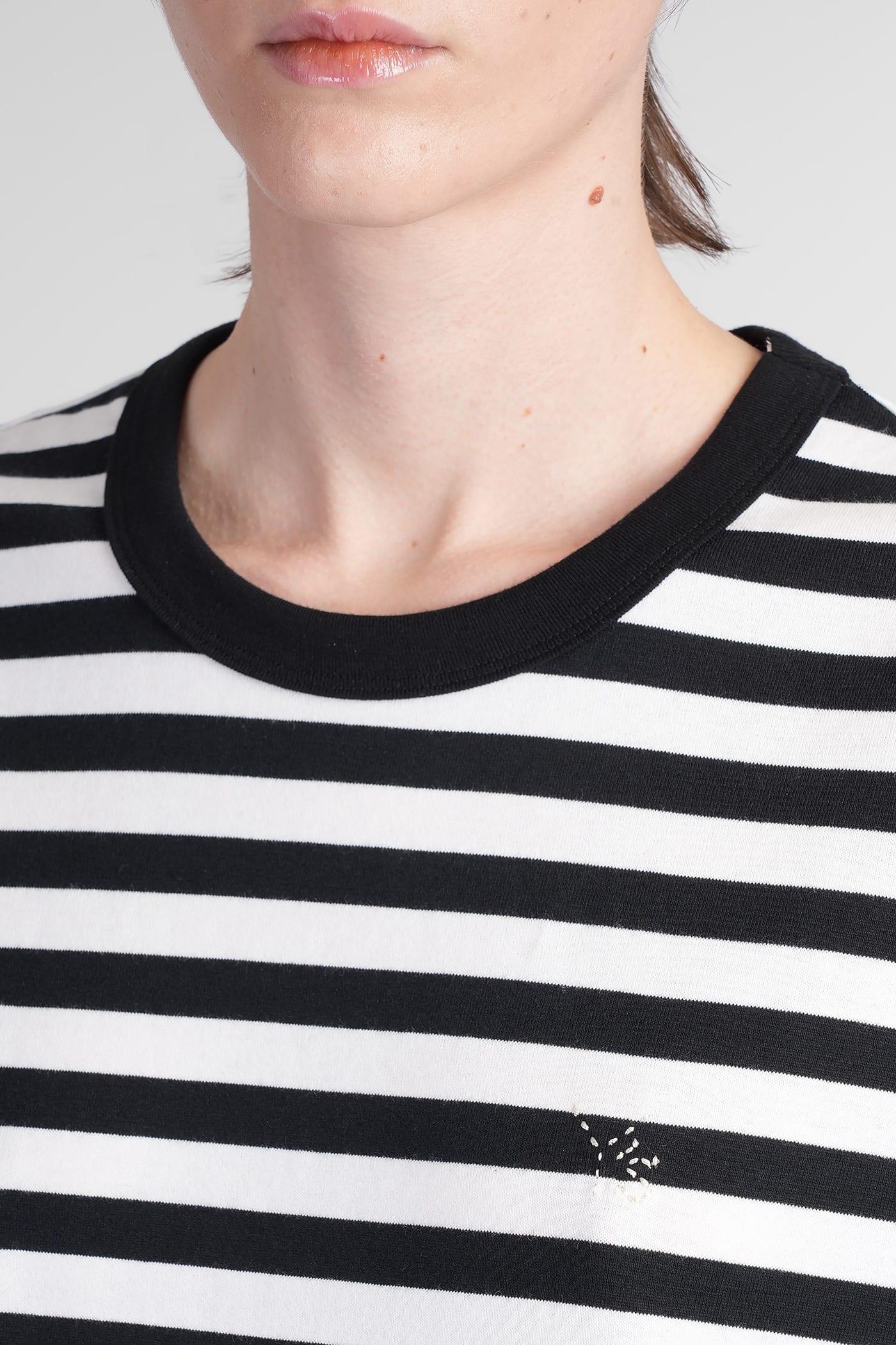 Yohji Yamamoto T-shirt In White Cotton In White