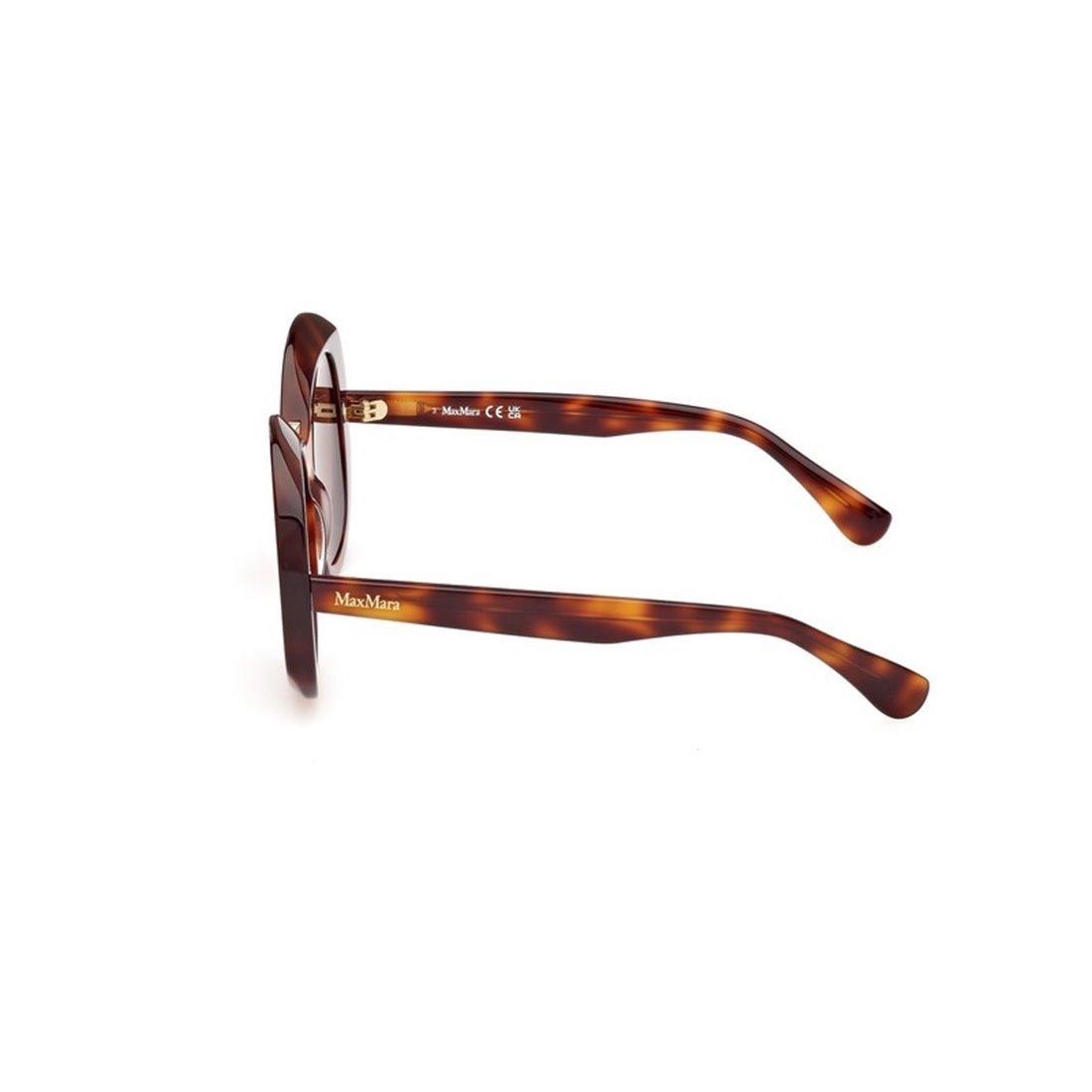 Shop Max Mara Butterfly Frame Sunglasses In 52e