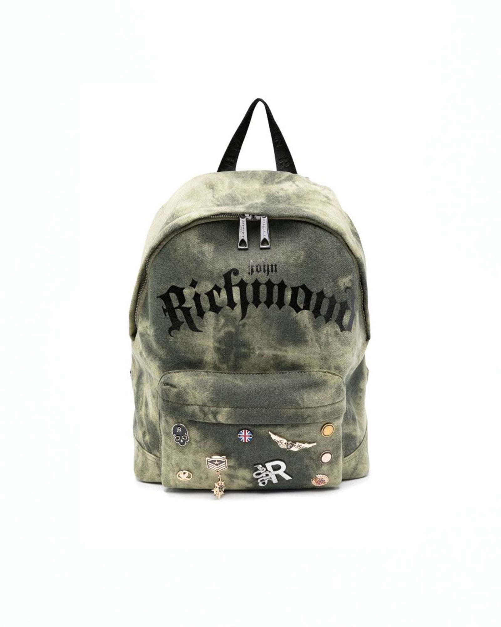 Backpack With Print And Logo