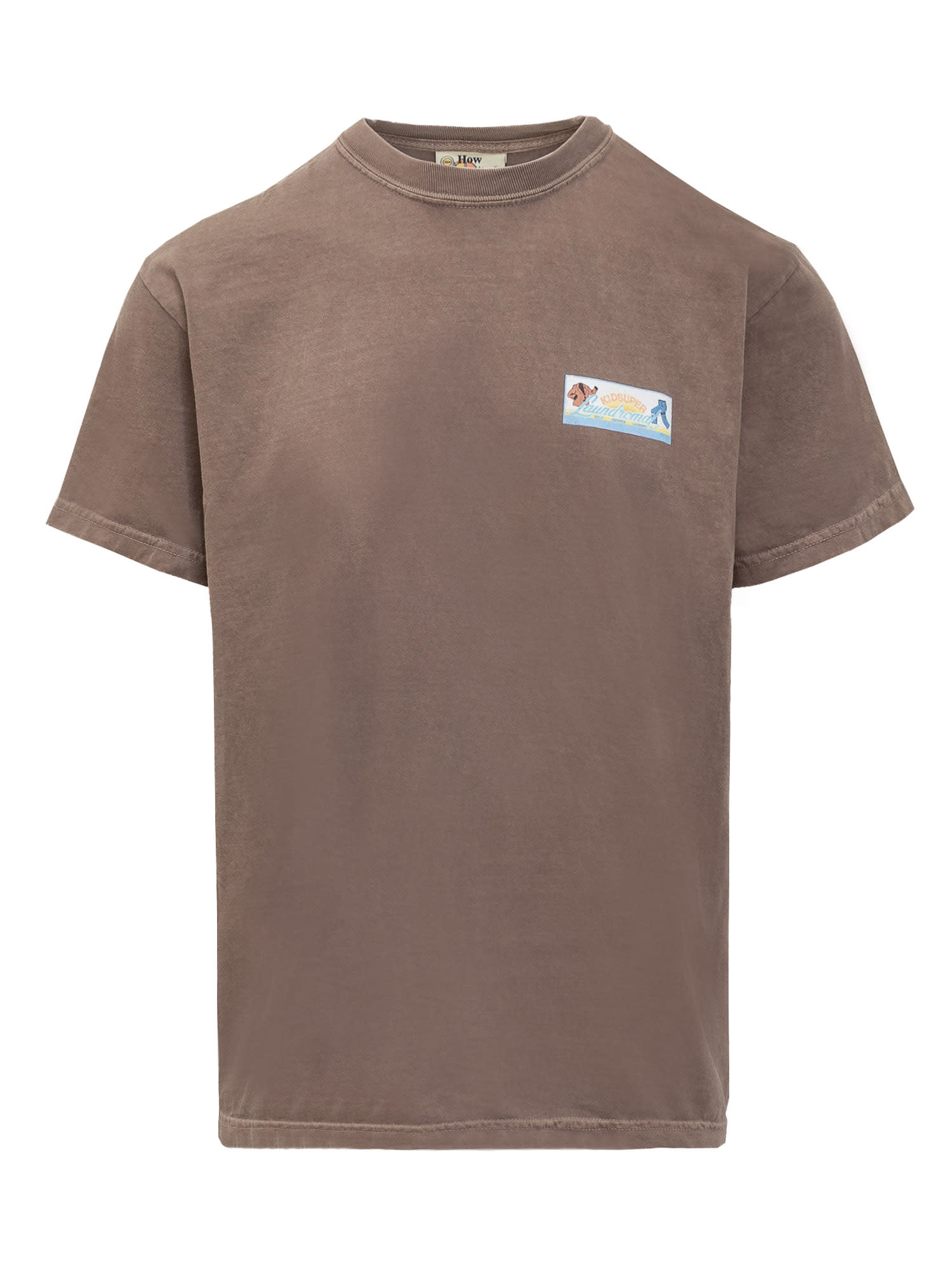 Shop Kidsuper Laundromat T-shirt In Brown