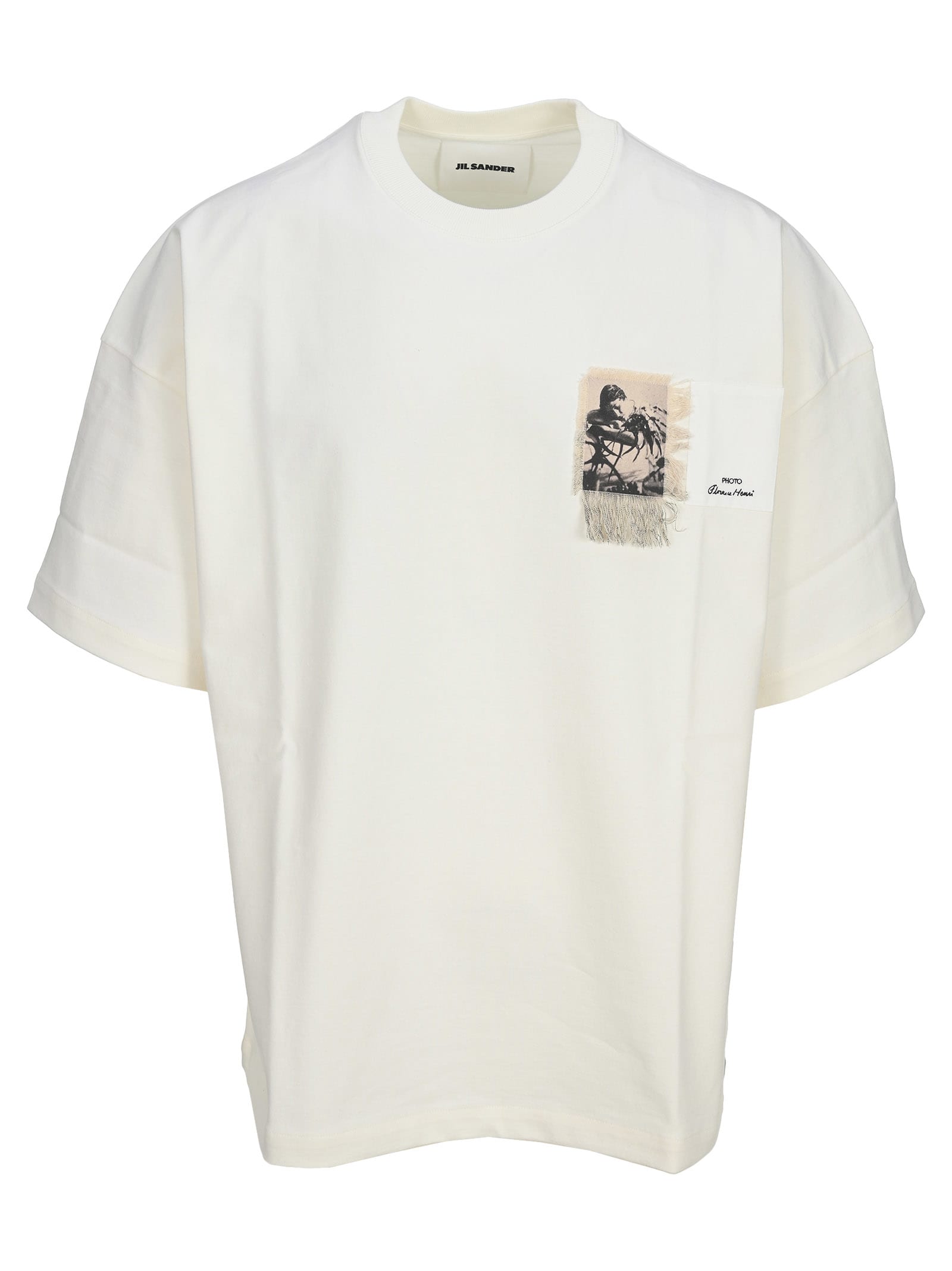Jil Sander Patch-front Cotton T-shirt