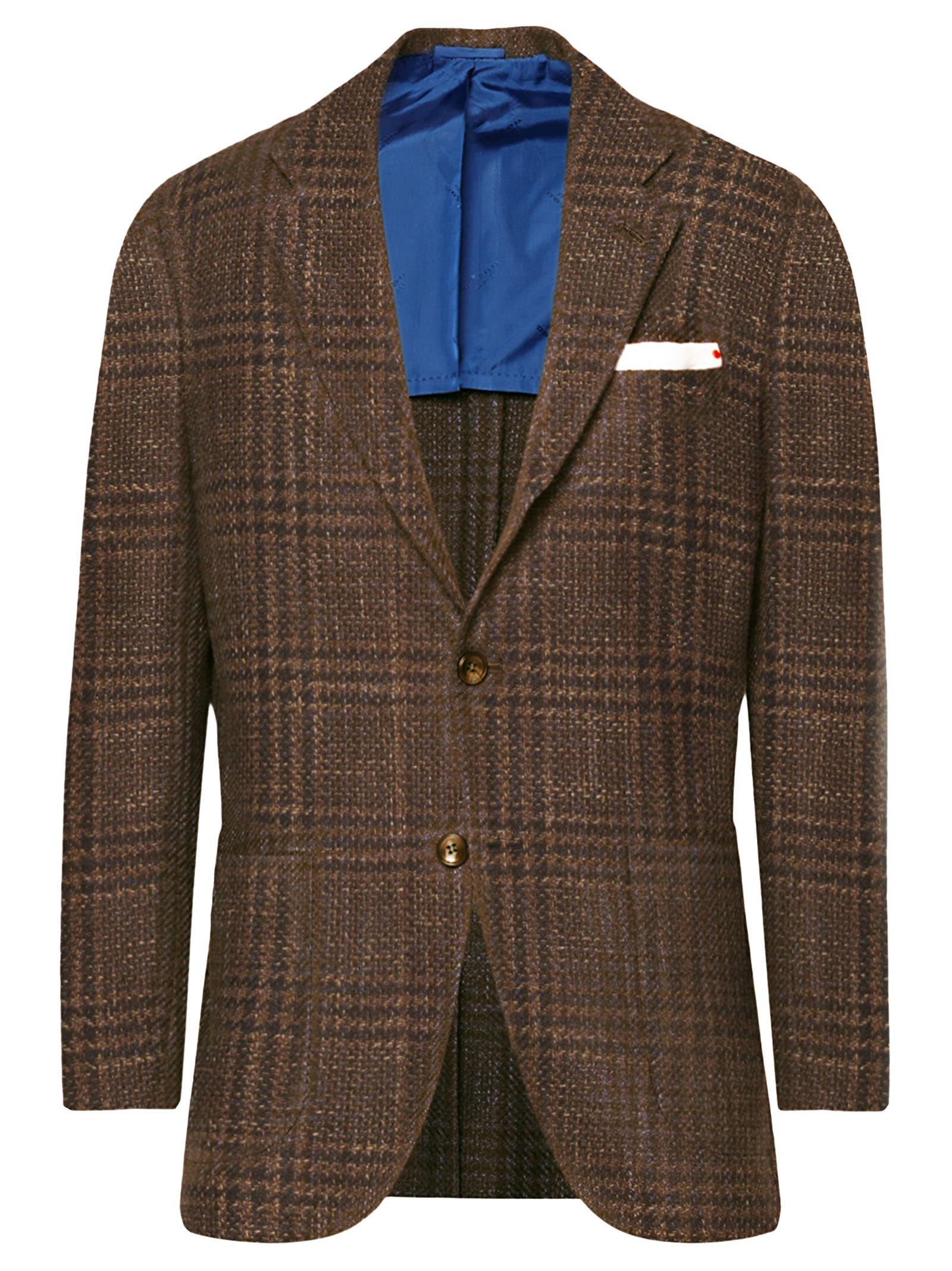 KITON JACKET VIRGIN WOOL 