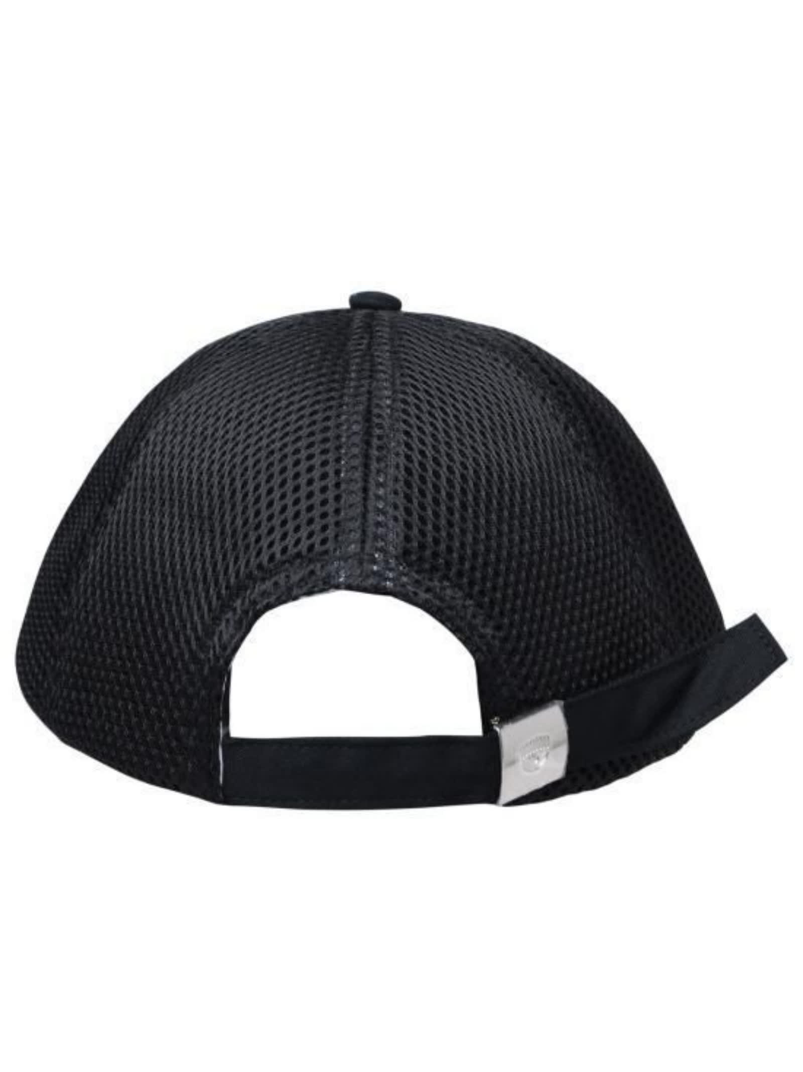 Chiara Ferragni Hat In Black Cotton Blend In Black