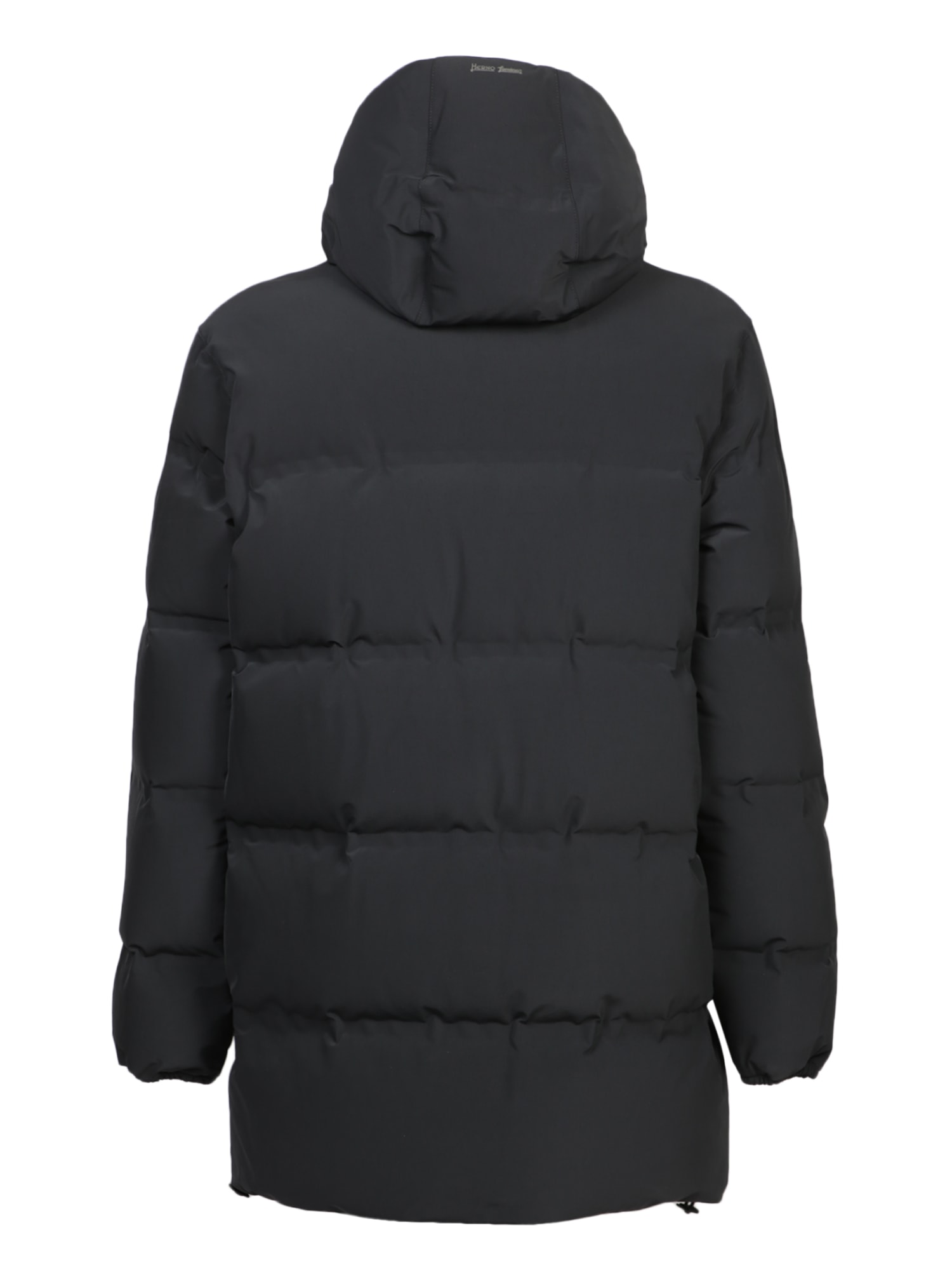 Shop Herno New Impact Black Padded Parka