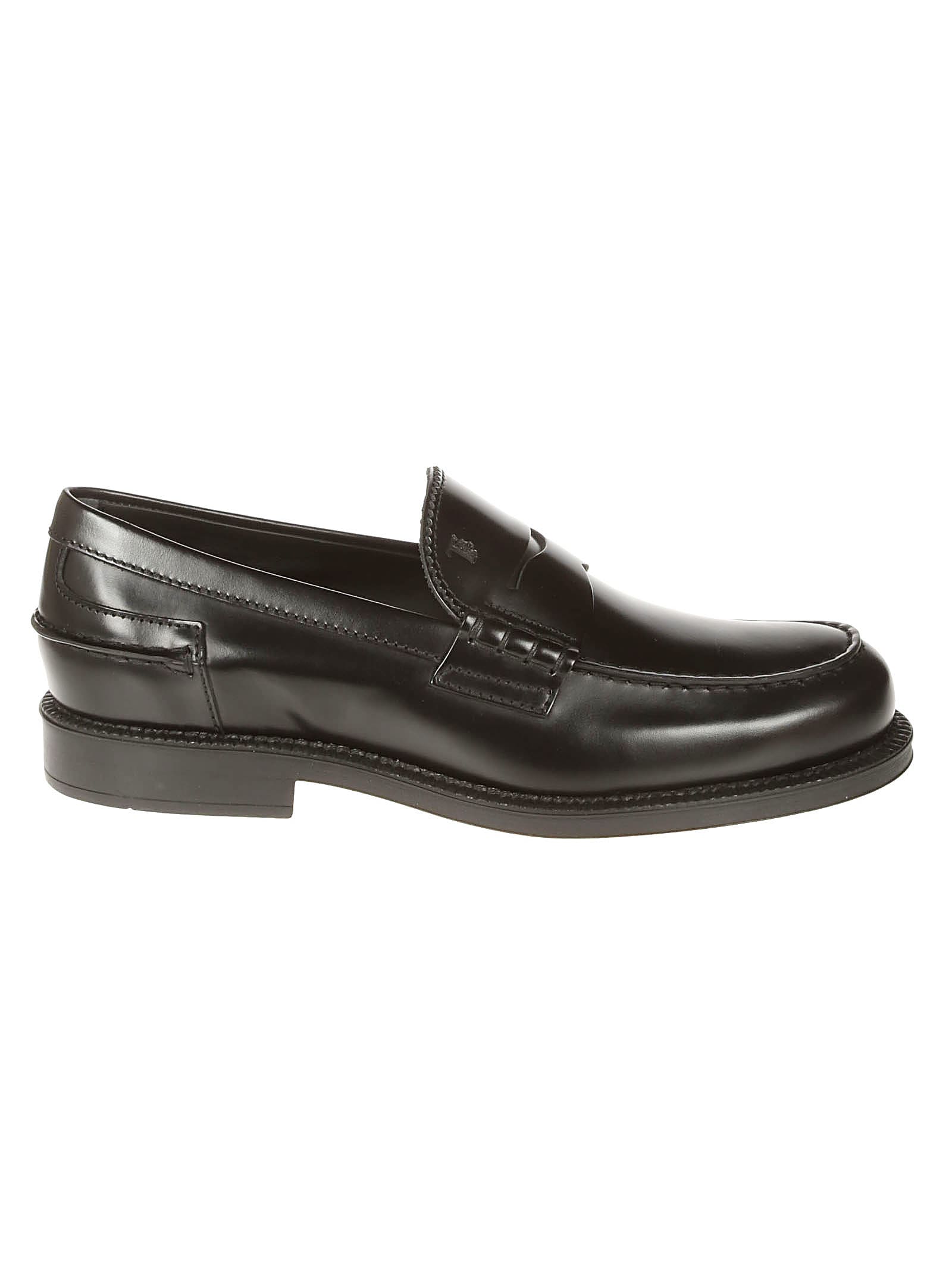 Tods Logo Stamp Loafers