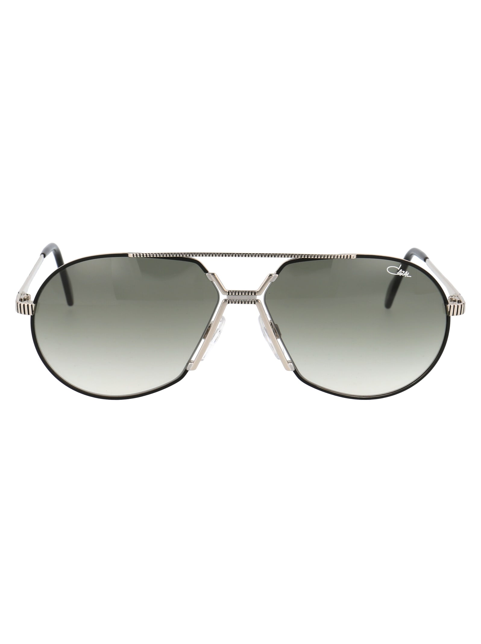Shop Cazal Mod. 968 Sunglasses In 002 Black Silver