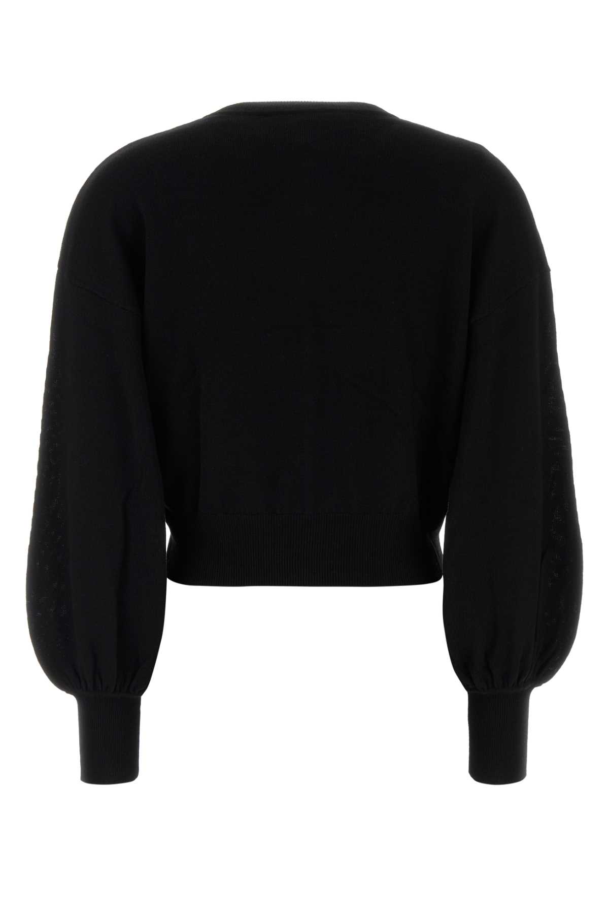 Zimmermann Hypnotic Jewel Buttoned-up Cardigan In Black