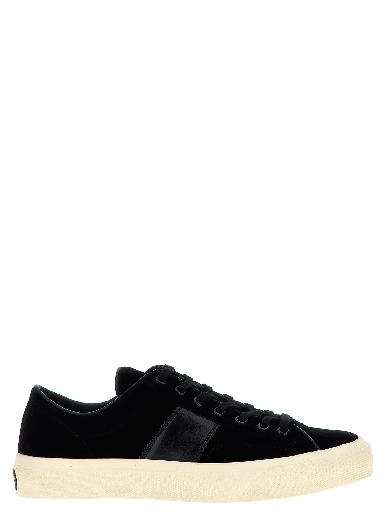 Shop Tom Ford Cambridge Sneakers In Black