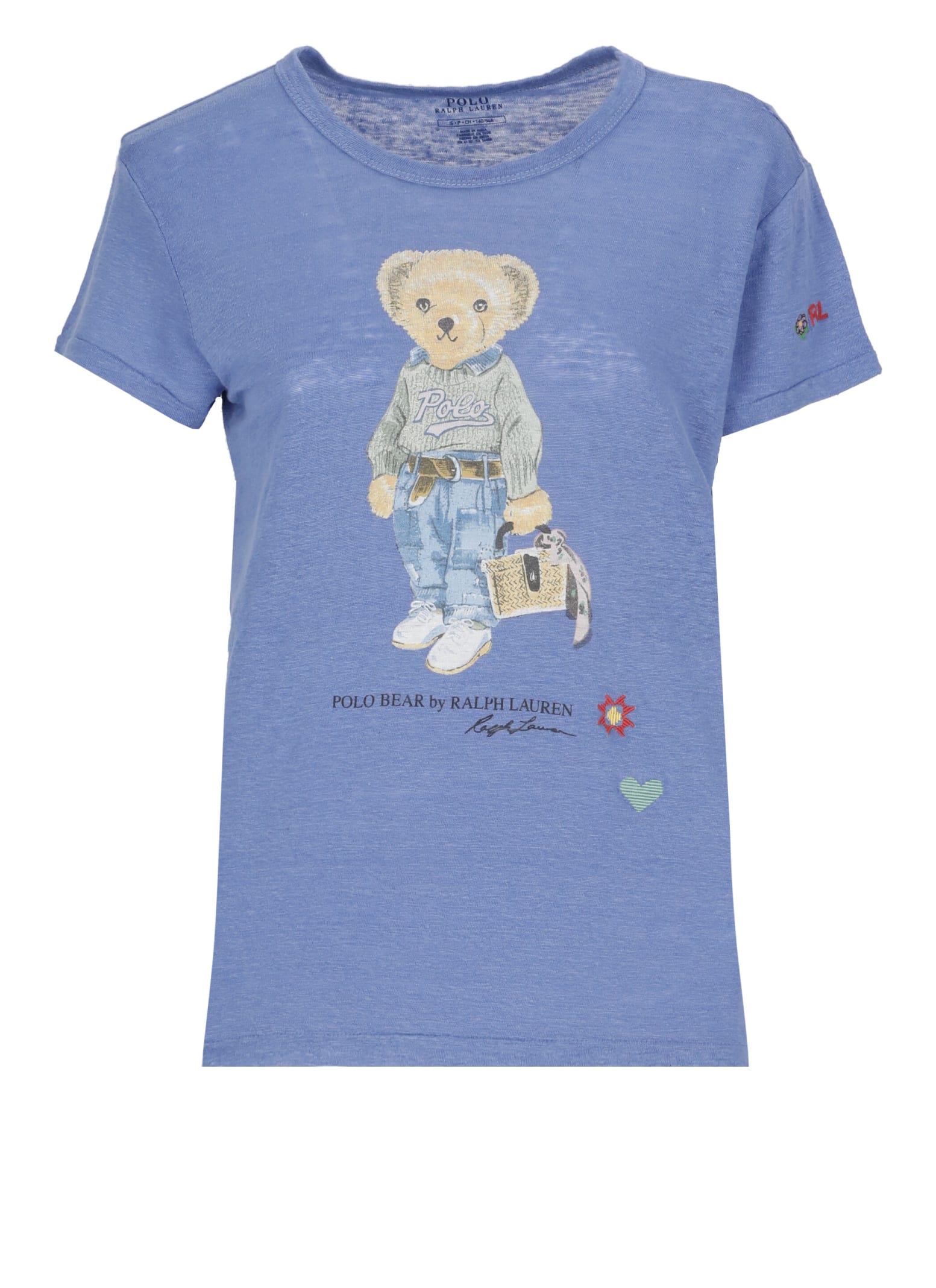 Ralph Lauren Linen Polo Bear T-shirt