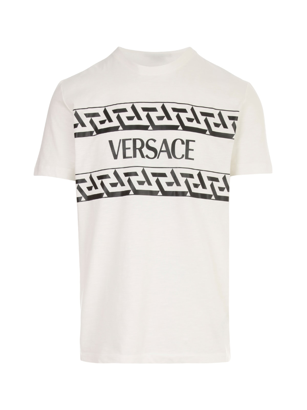 Versace Printed Crew Neck S/s T-shirt
