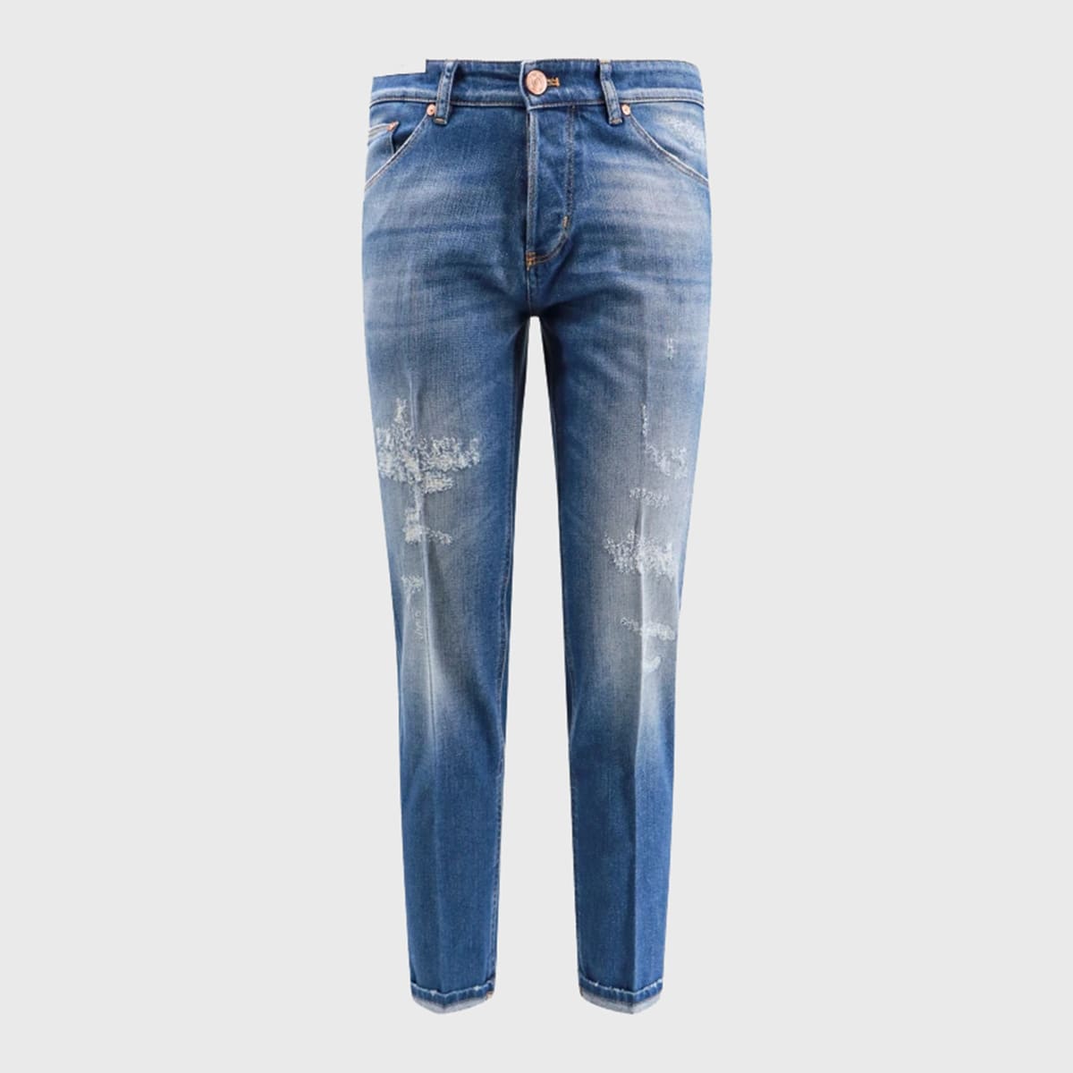 Pt01 Blue Cotton Jeans