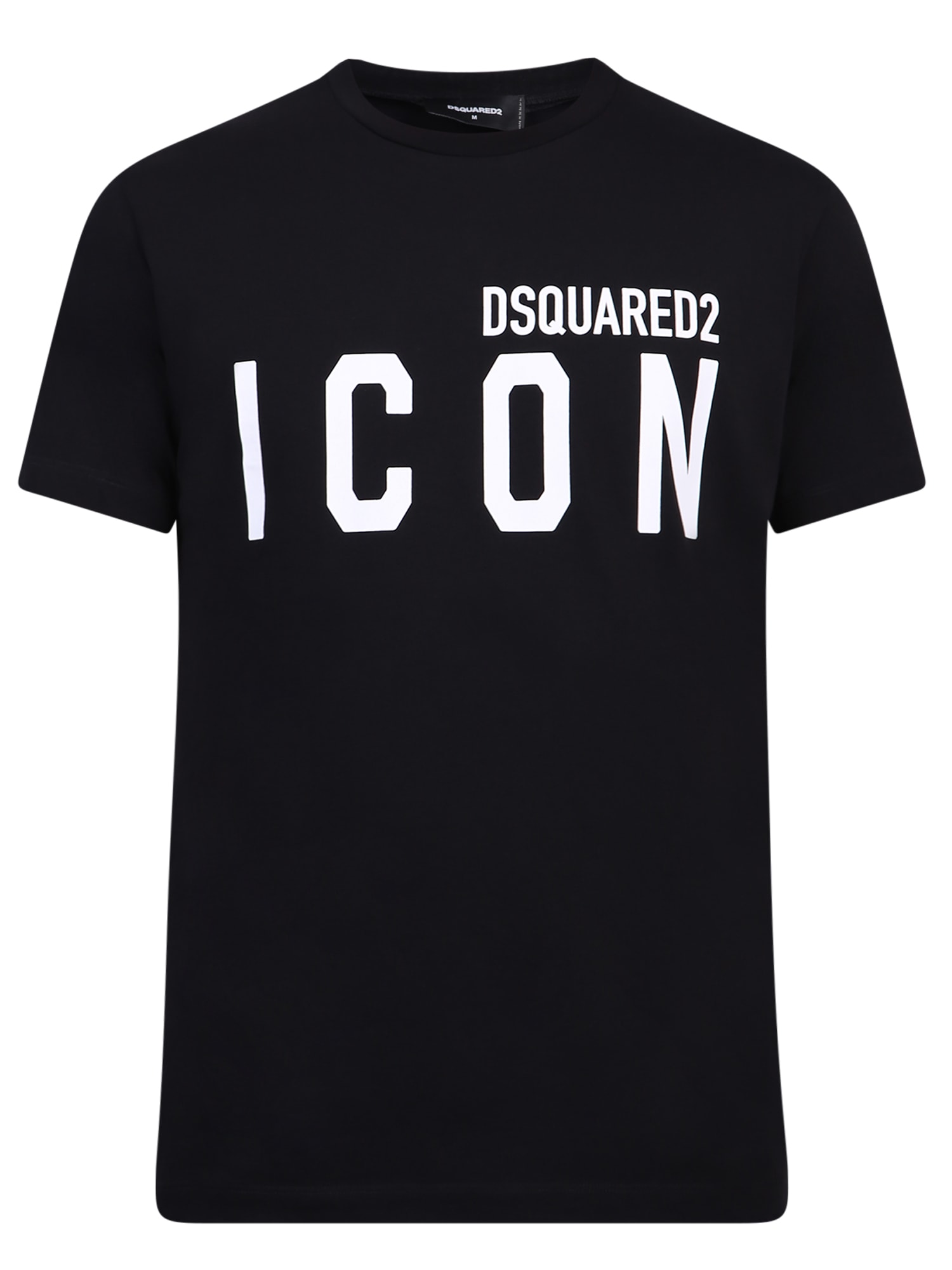 Shop Dsquared2 Printed T-shirt In Black