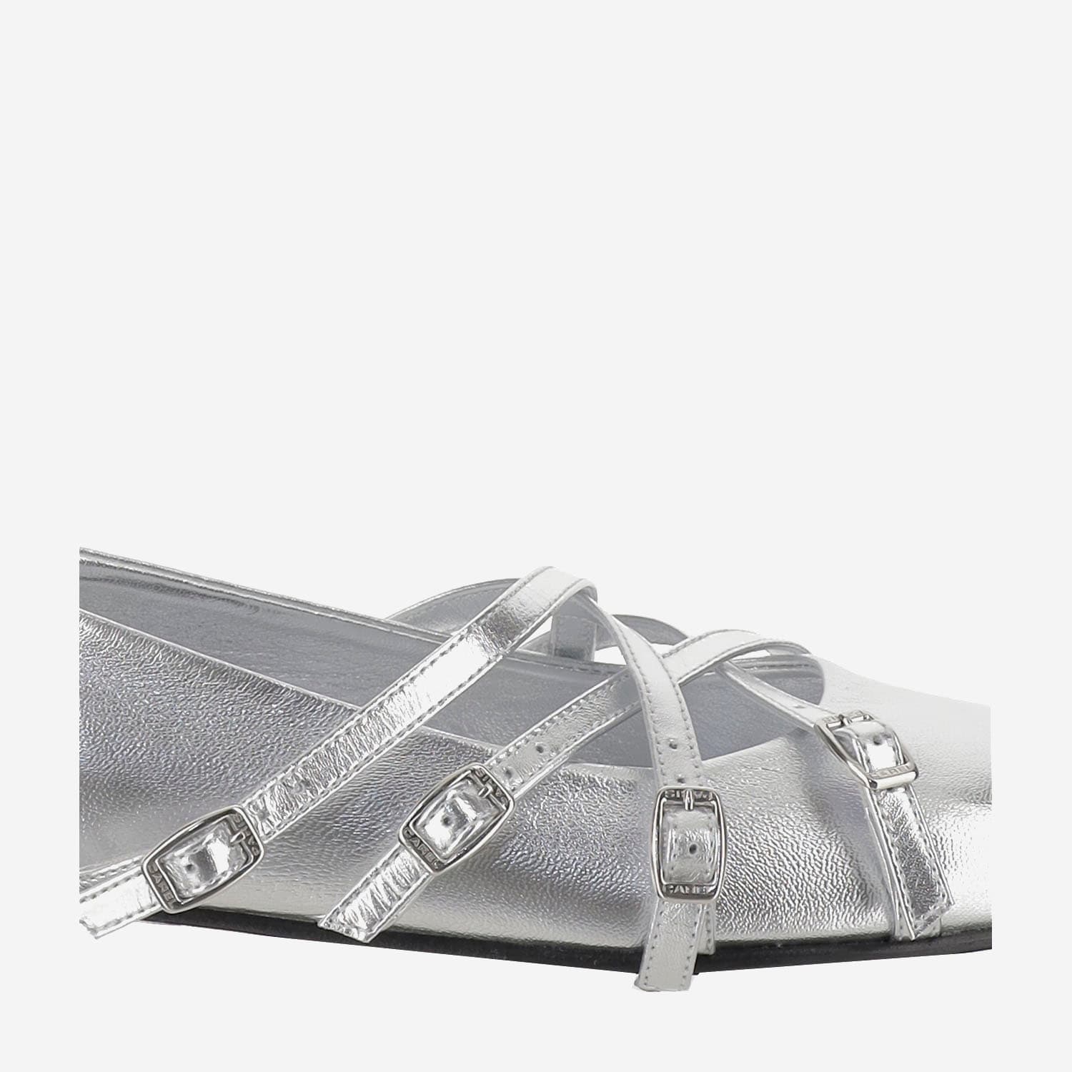 Shop Carel Eloise Dancers In Silver