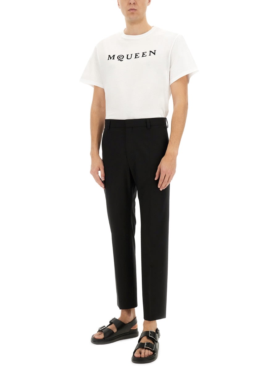 Alexander Mcqueen Alexander Mc Queen Jersey T Shirt In White