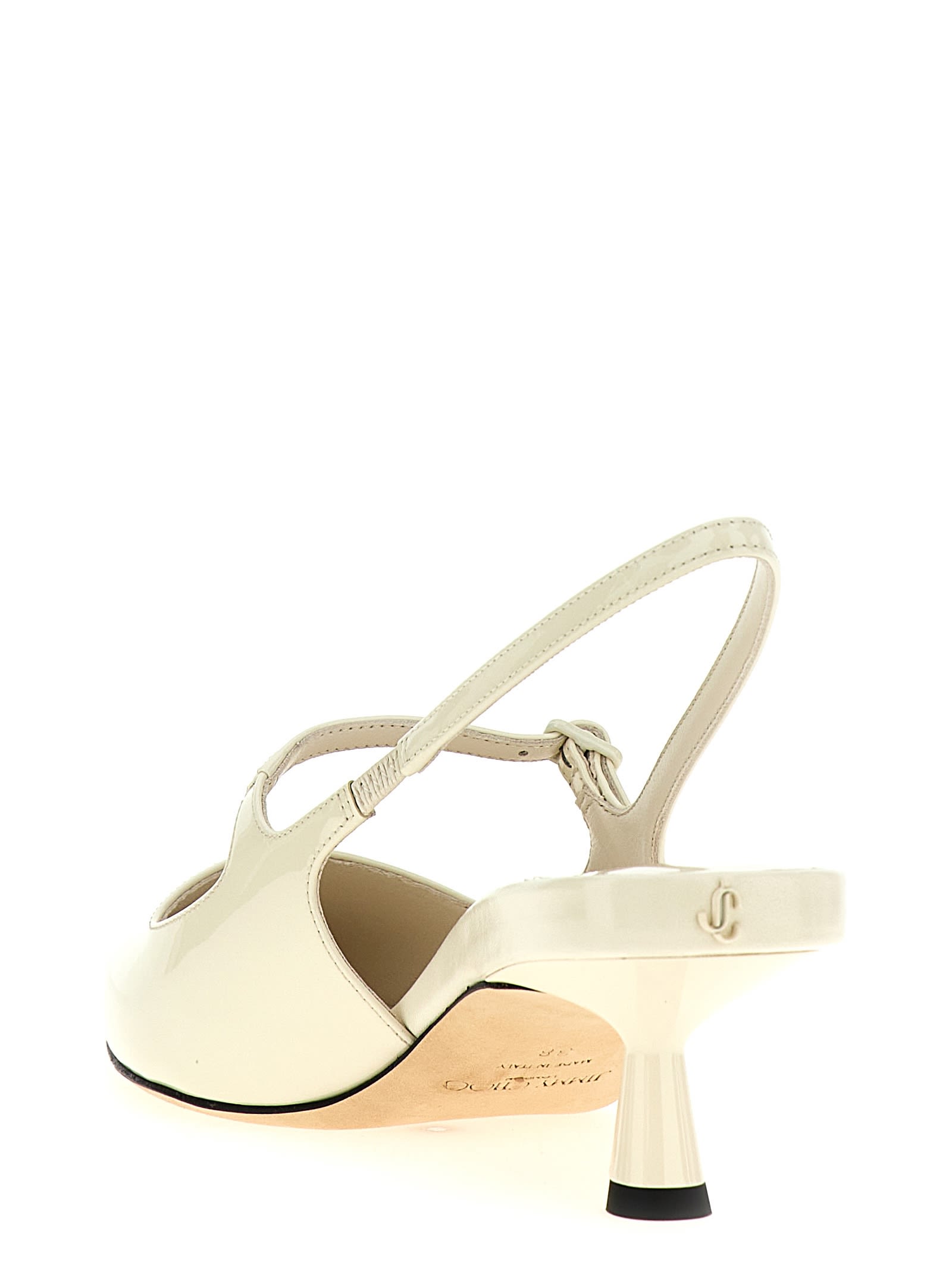 Shop Jimmy Choo Didi Slingback In White