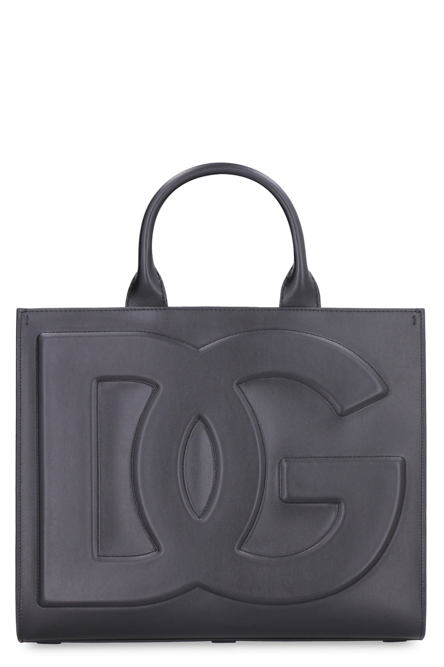 DOLCE & GABBANA DG DAILY LEATHER TOTE