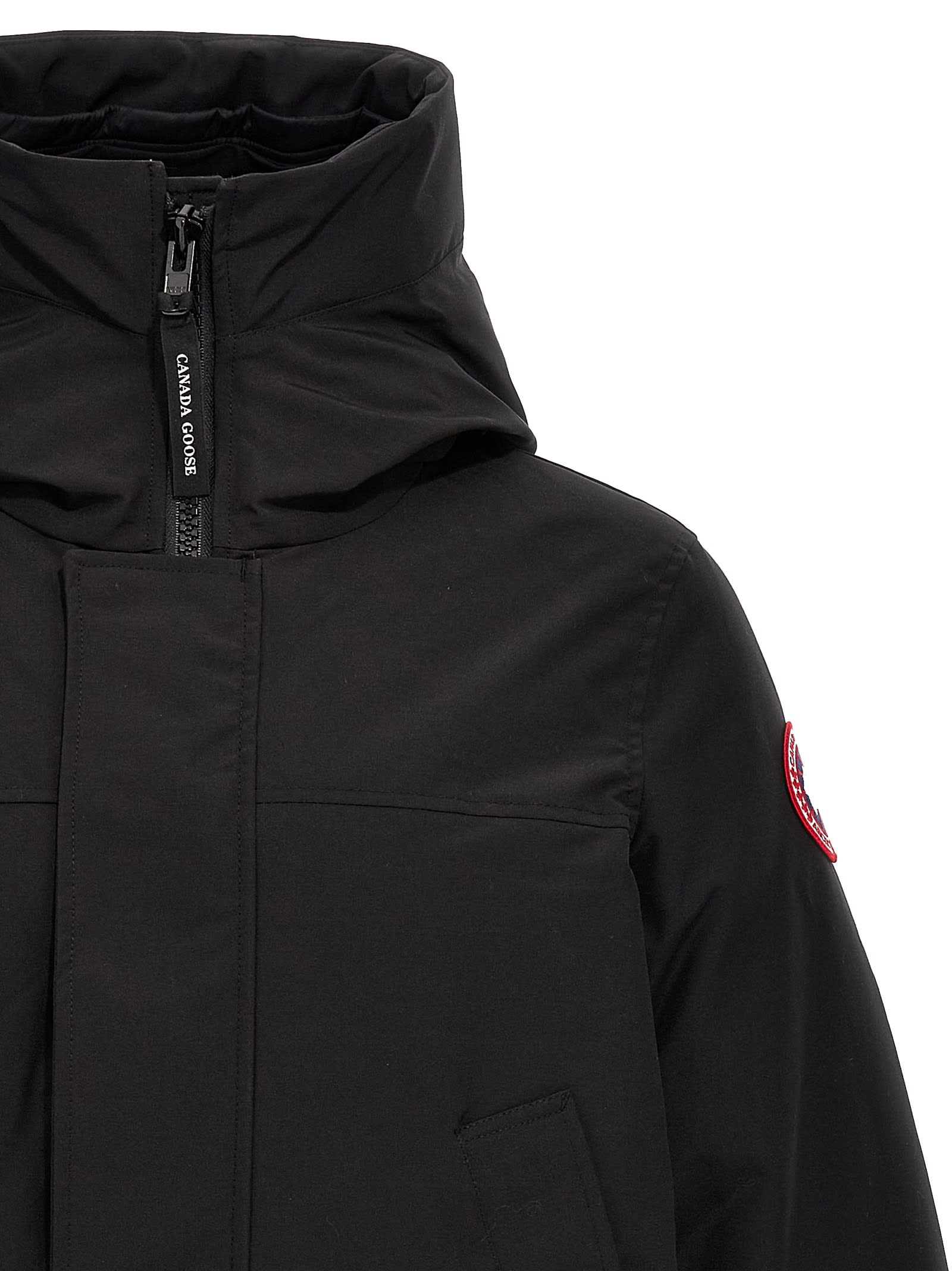 Canada Goose Langford - Hooded Parka In Black