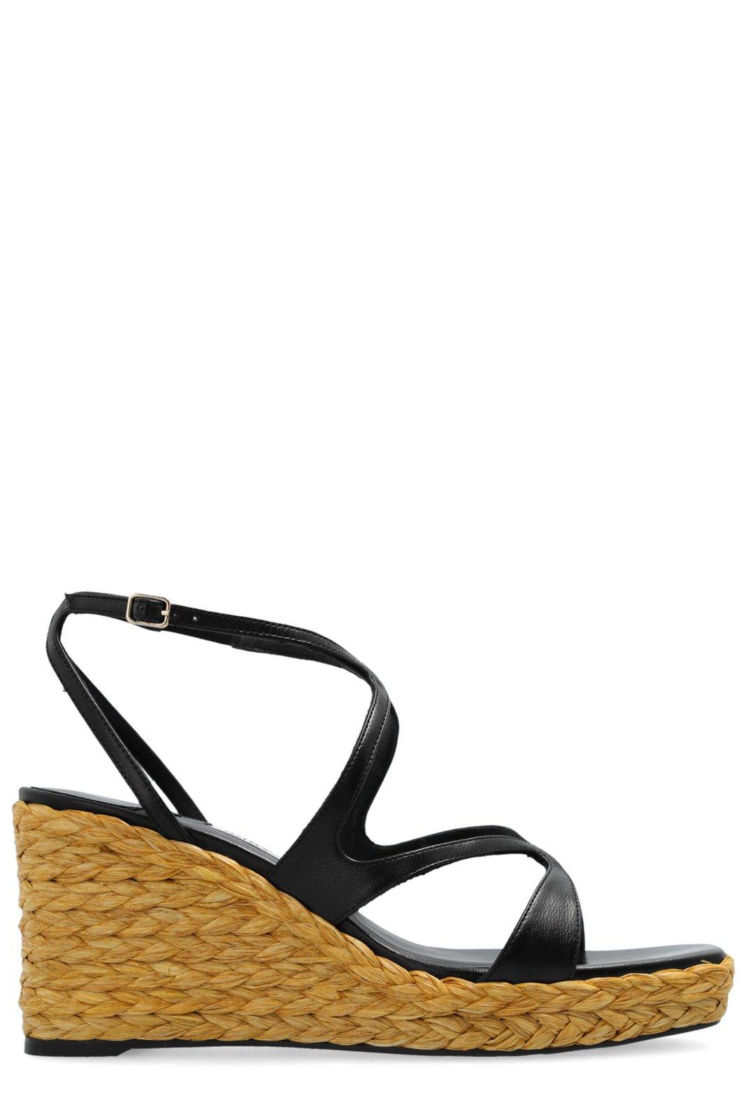 Ayla Square-toe Wedge Sandals