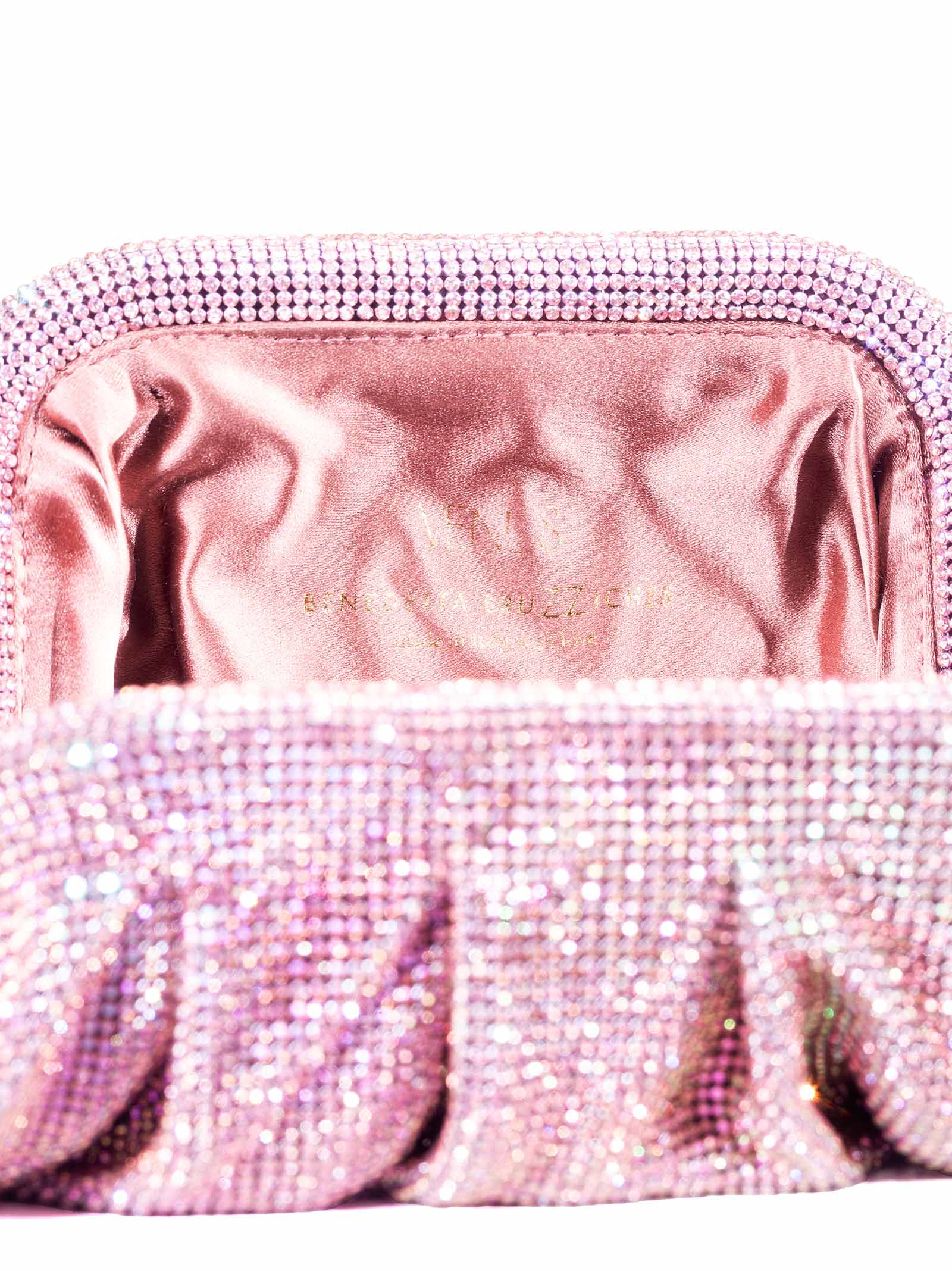 Shop Benedetta Bruzziches Venus La Petite Clutch In Pink