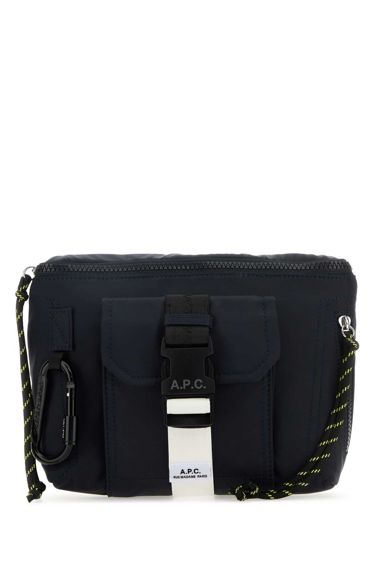 APC NAVY BLUE CANVAS TREK BELT BAG