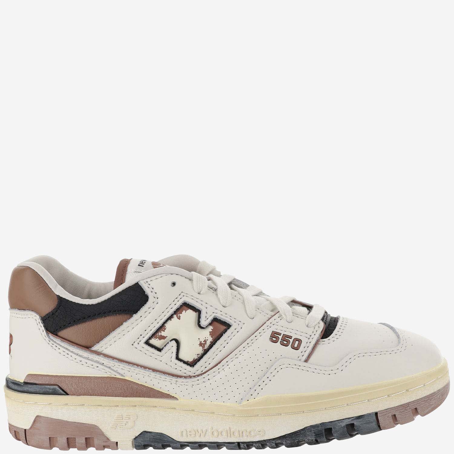 Shop New Balance Sneakers 550 In Brown
