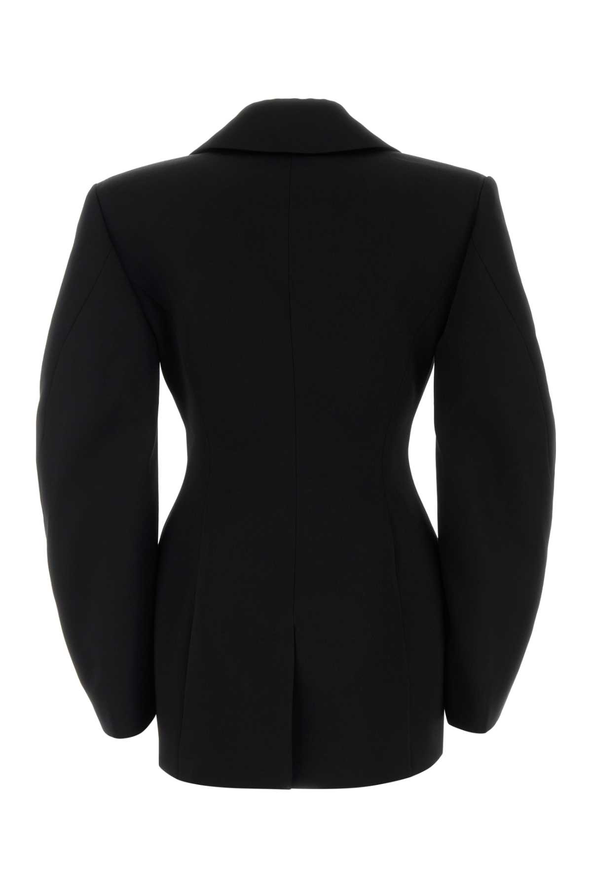 Givenchy Black Wool Blazer In Black