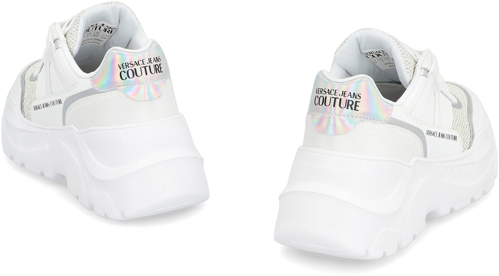 Versace Jeans Couture Speed Track Low-top Sneakers In White