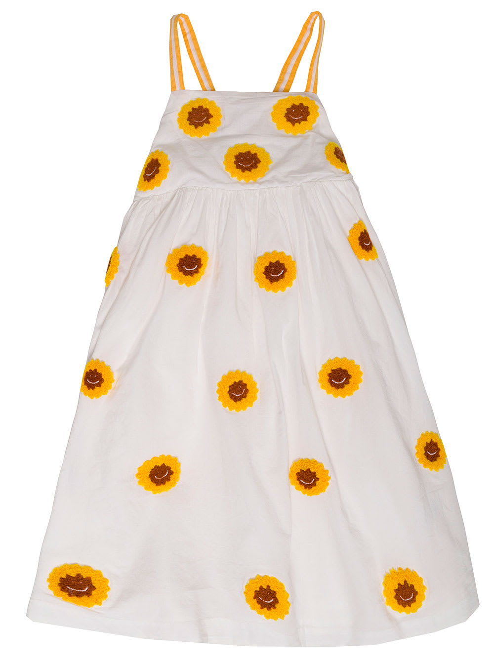 Stella Mccartney Kids Girls Embroidered Cotton Dress