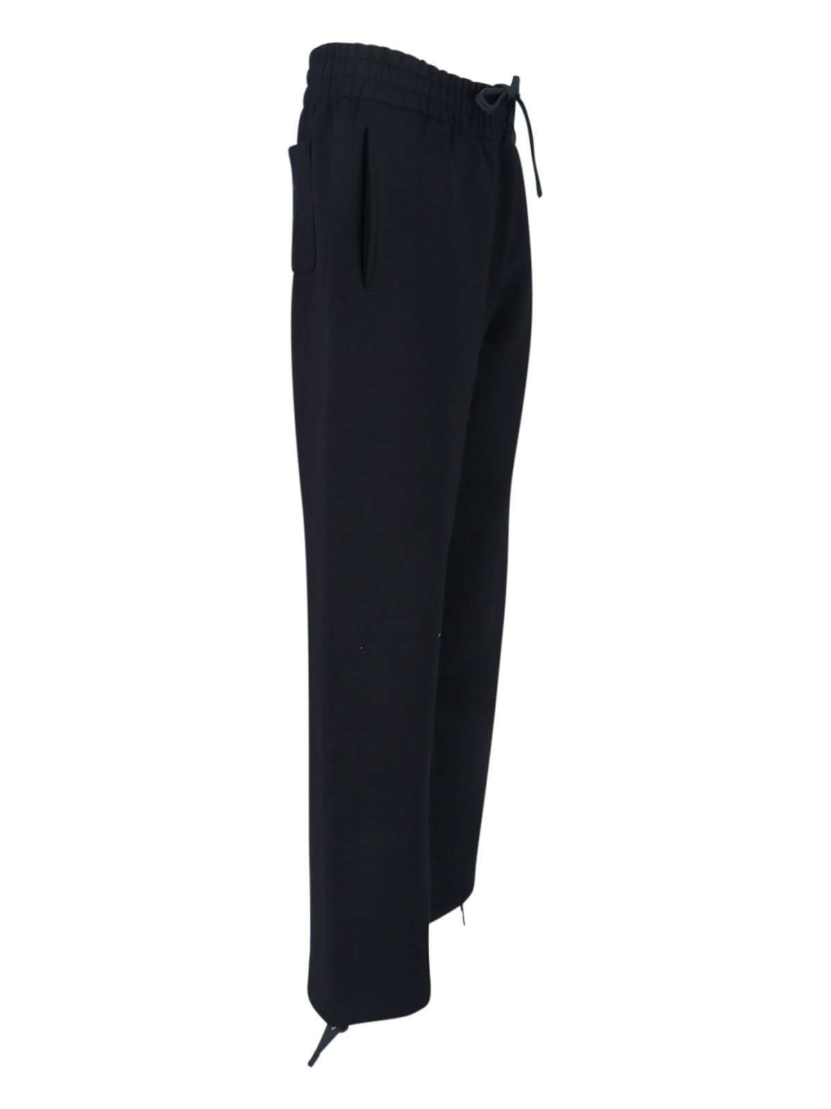 Gucci Gg Drawstring Trousers In Black