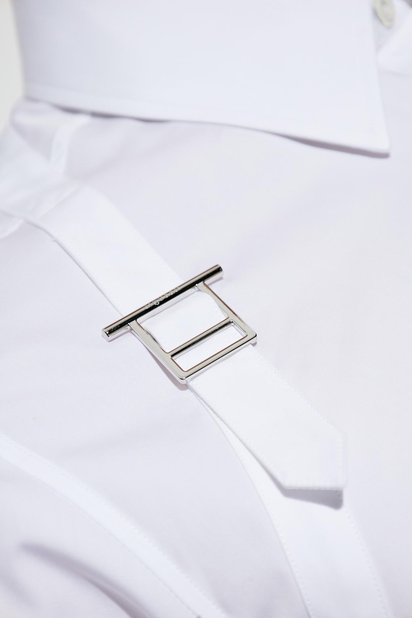 Alexander Mcqueen Harness Shirt In White