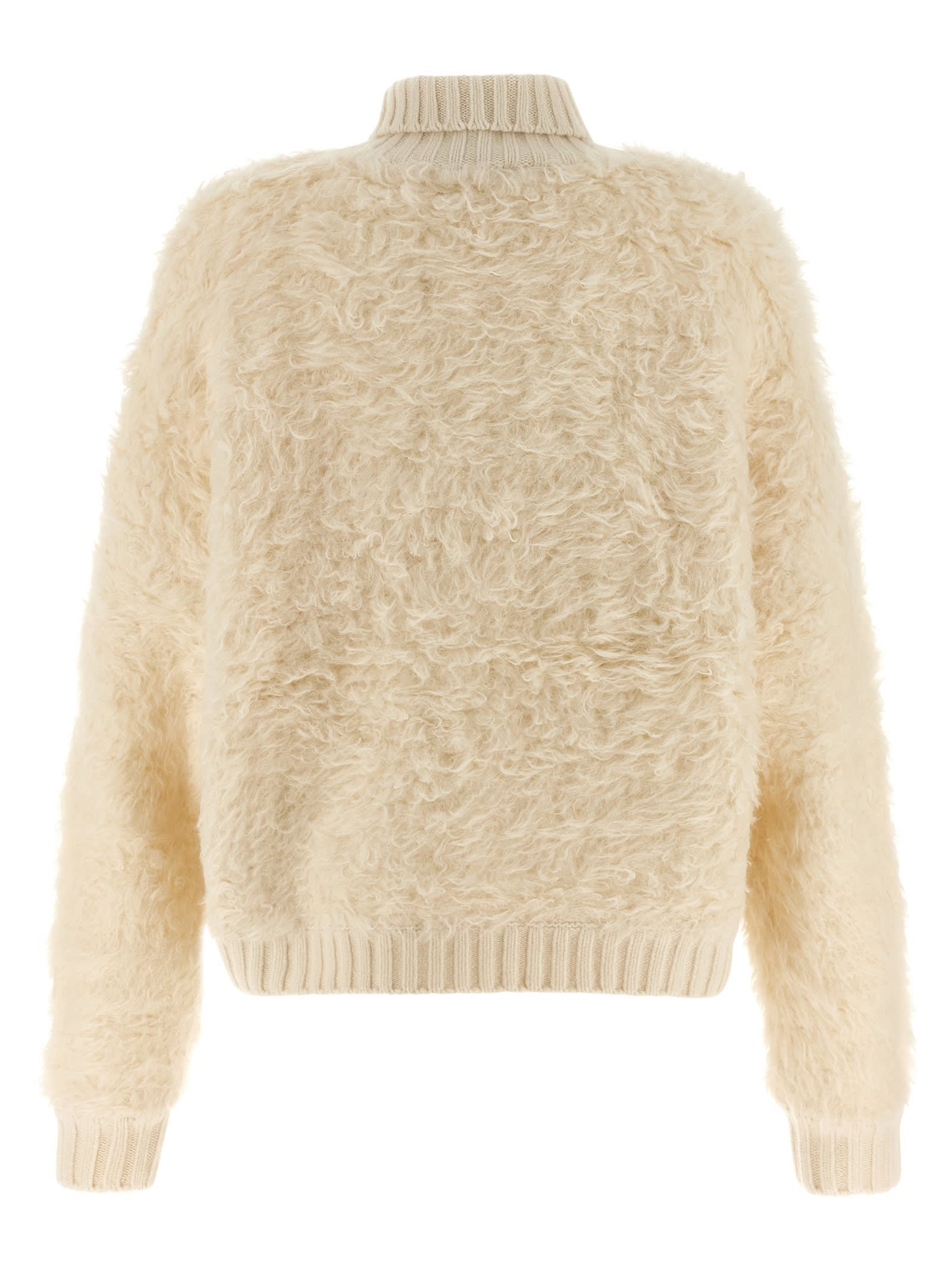 Goldbergh Bolleta Turtleneck Sweater In White