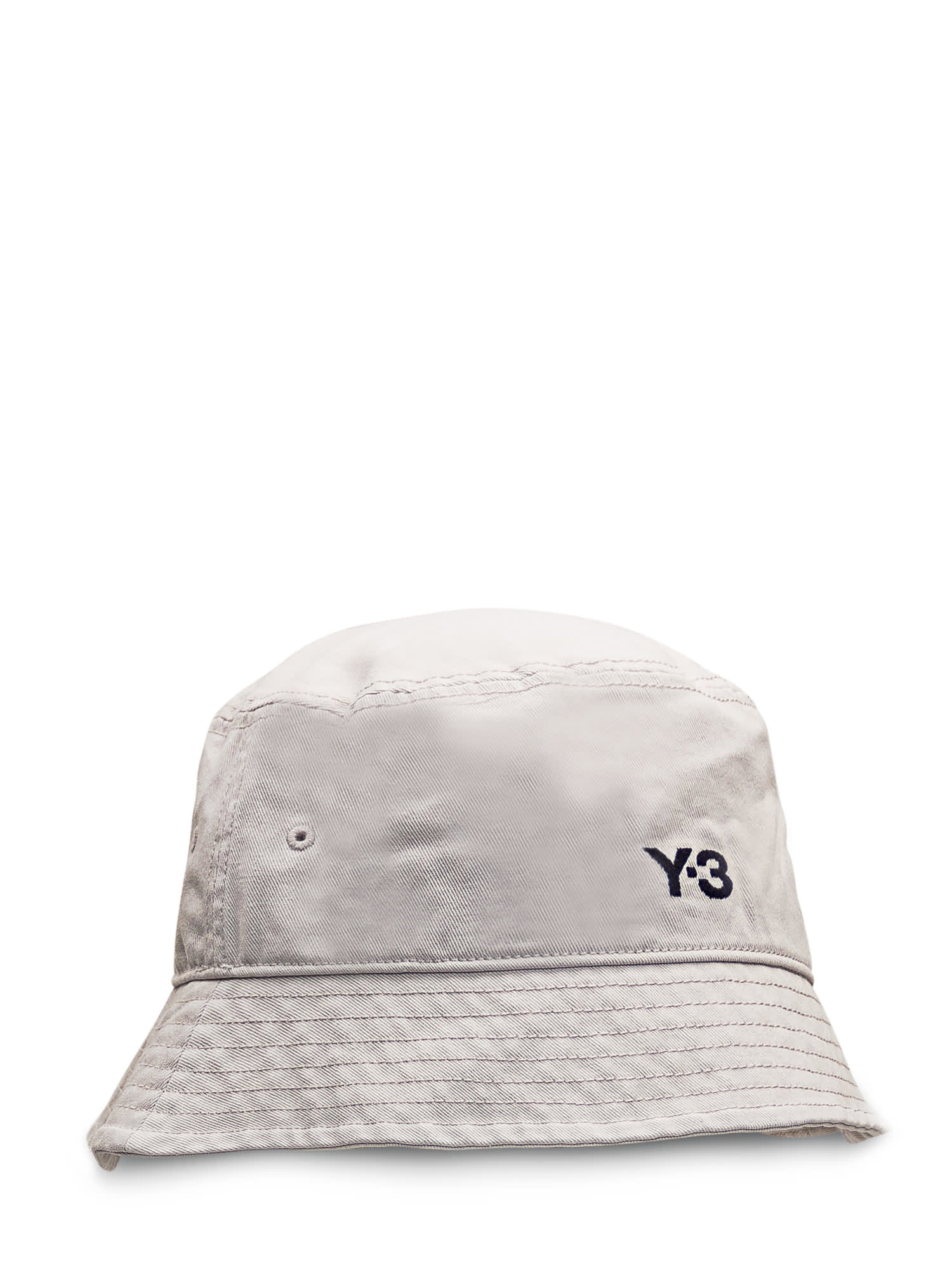 Shop Y-3 Logo Hat In Talc