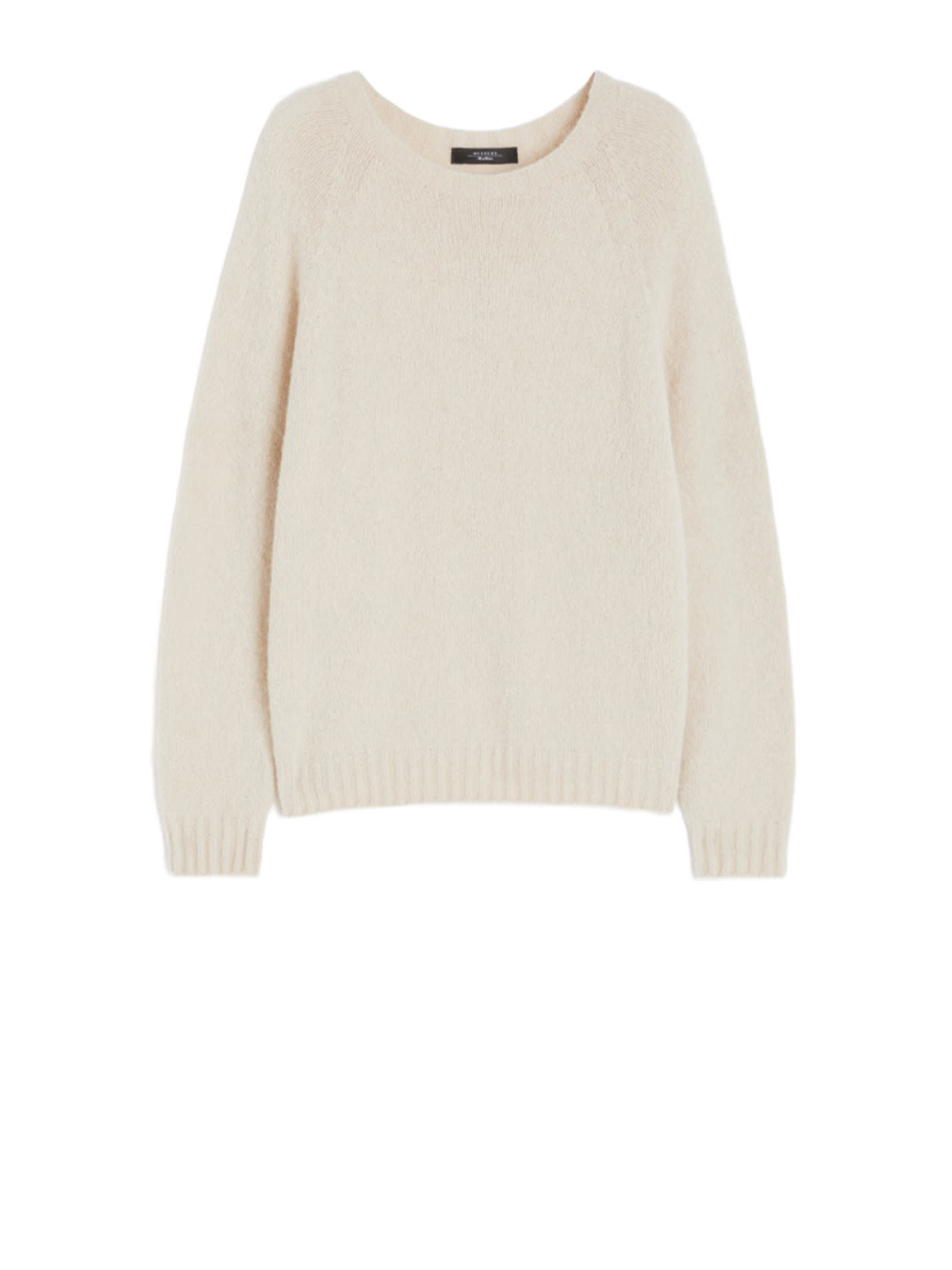 Weekend Max Mara Weekend Maxmara Ghiacci Jumper Ivory In White