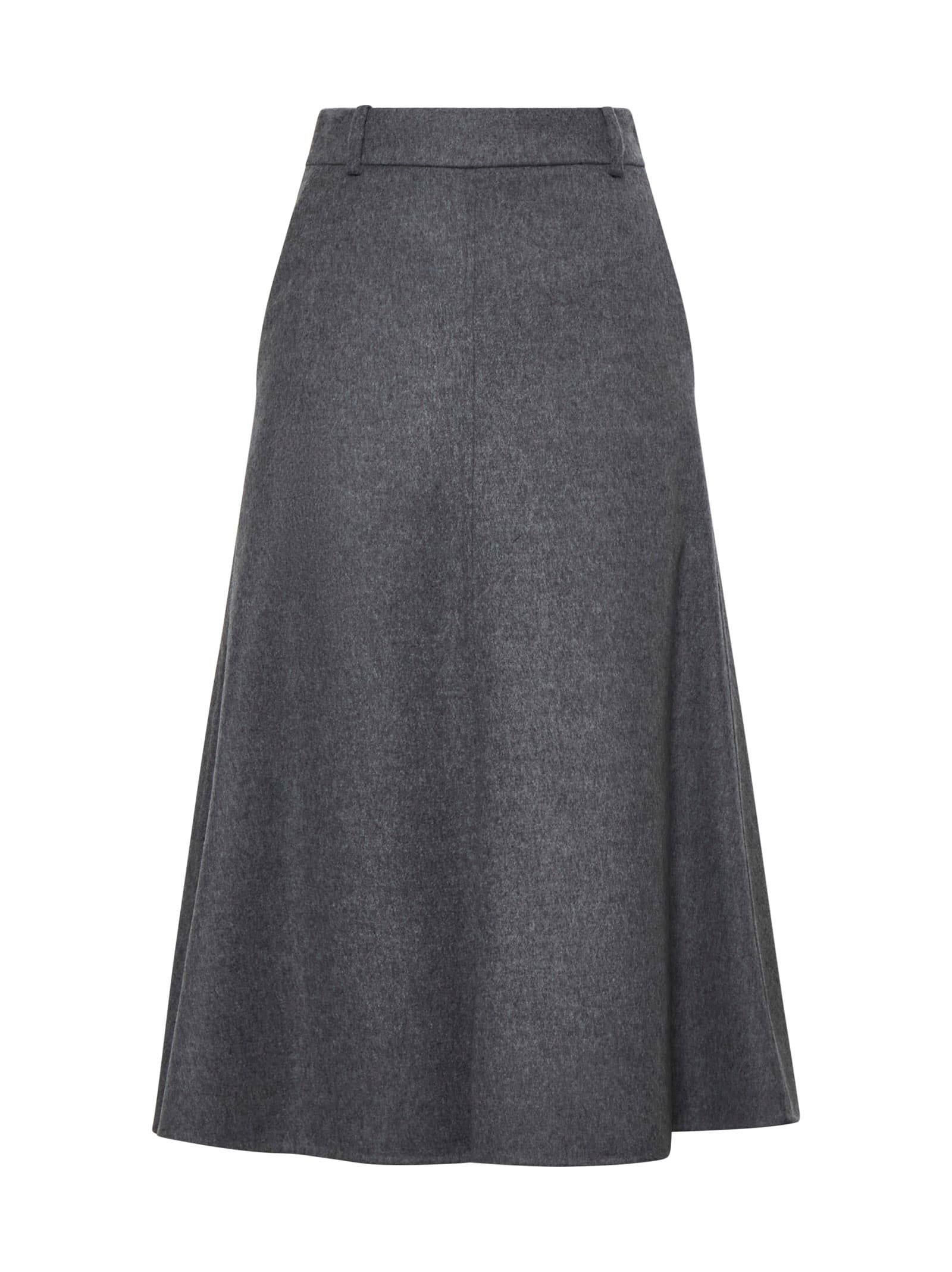 Shop Brunello Cucinelli Skirt In Grey