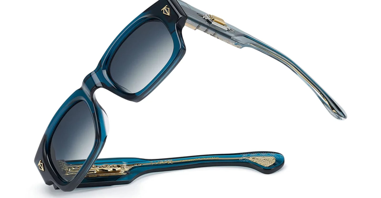 T Henri Dusemberg - Deep Blue Sunglasses In Blue