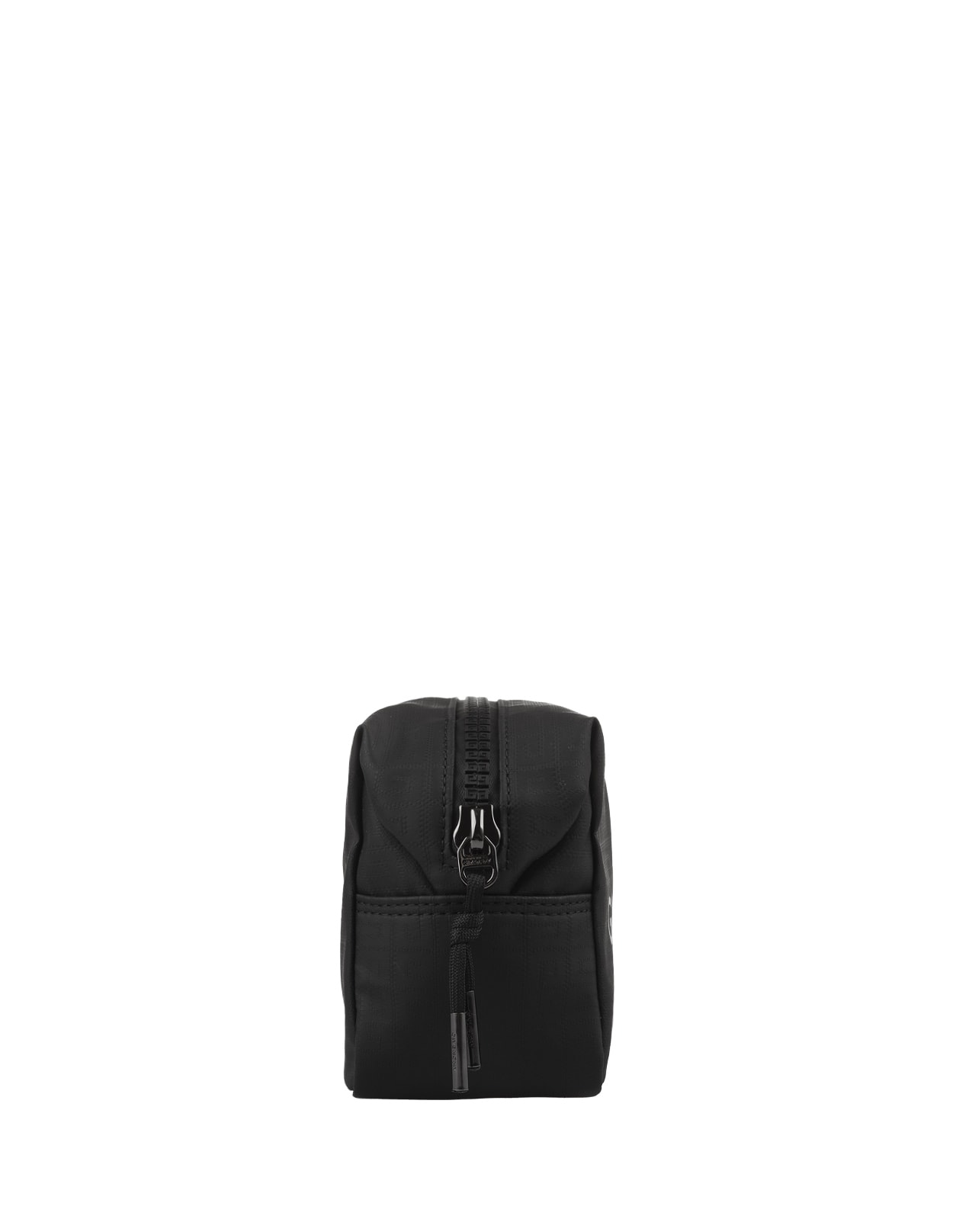 Shop Givenchy G-zip Beauty Case In Black 4g Nylon